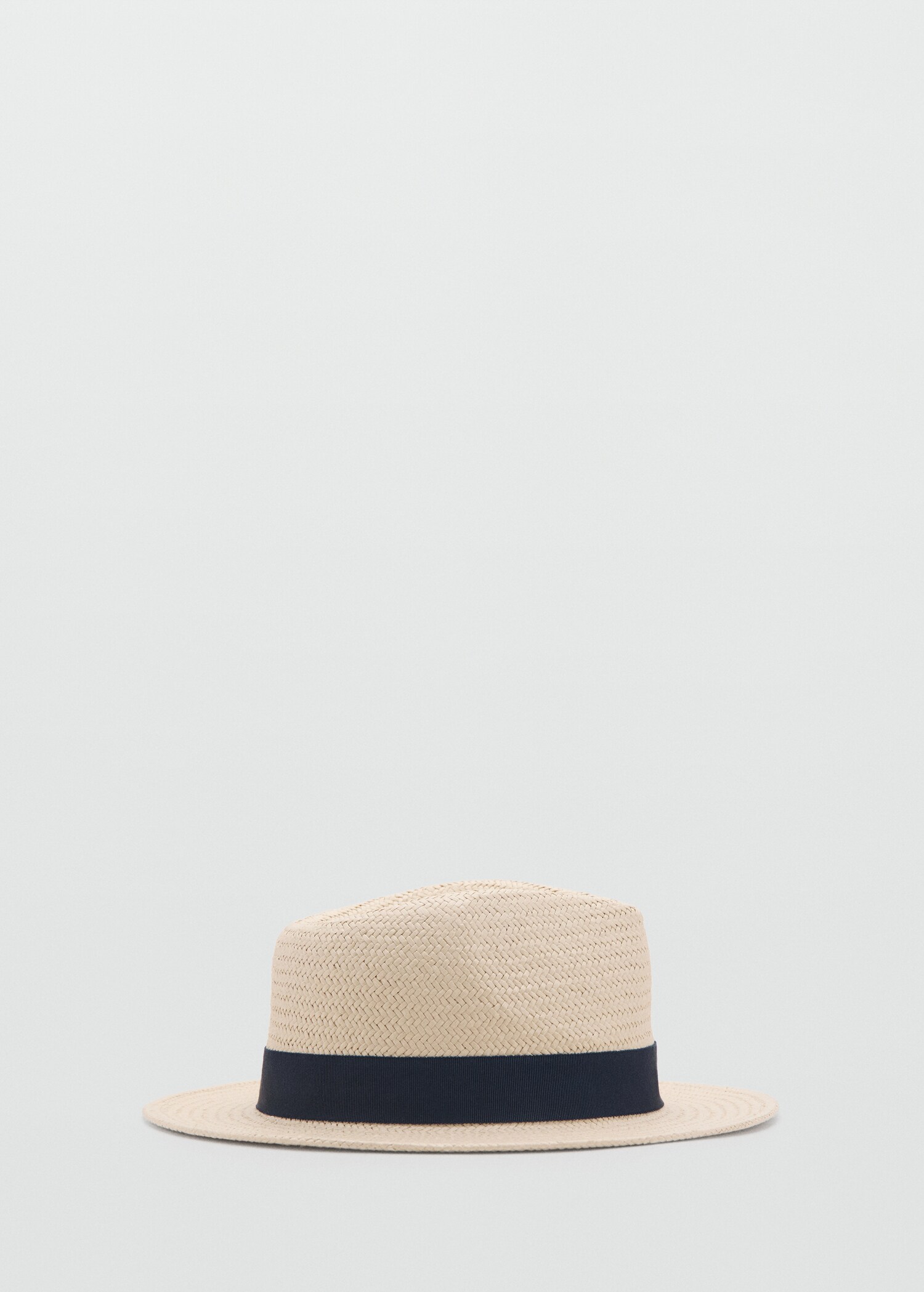 Natural fiber bow hat - Article without model