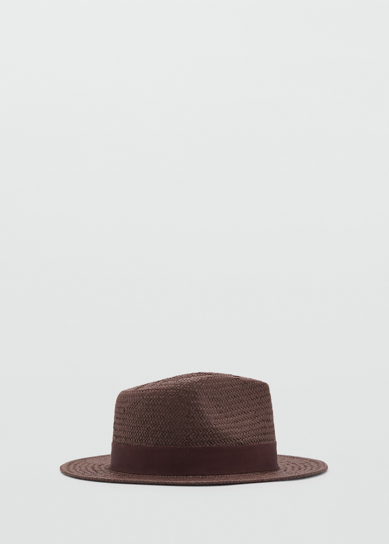 Natural fiber bow hat - Article without model