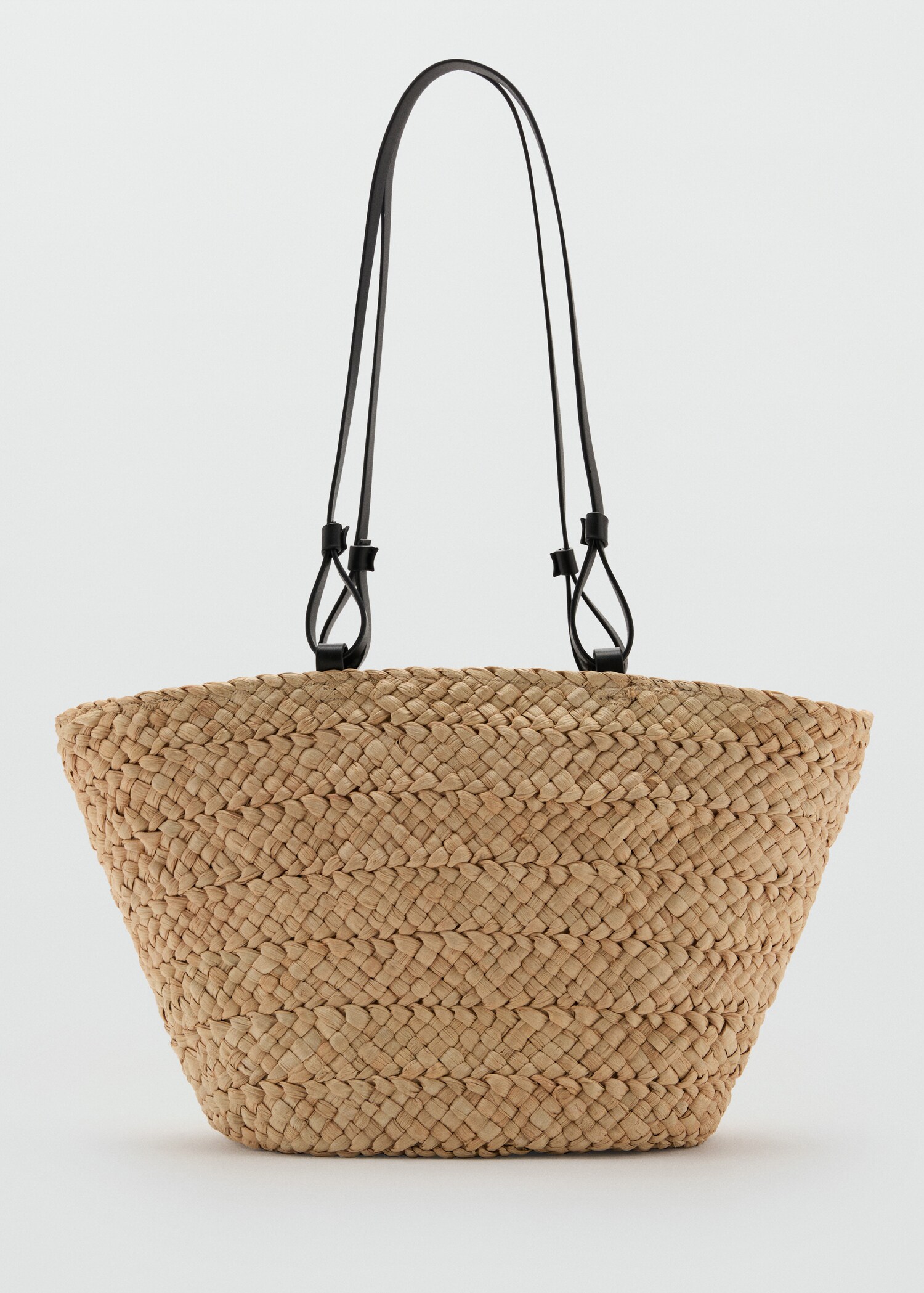 Natural fibre basket bag - Article without model