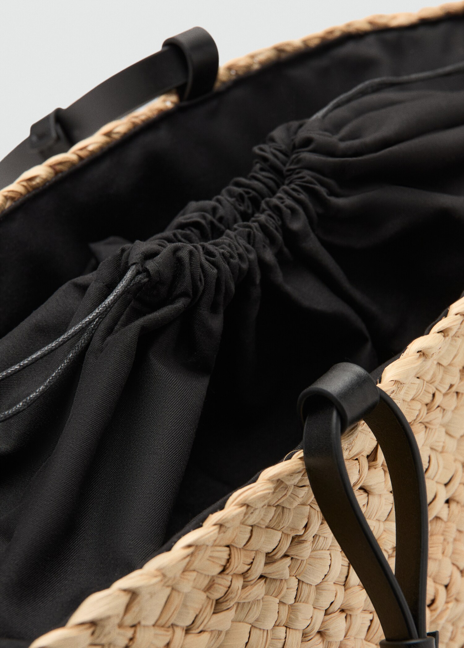 Natural fibre basket bag - Details of the article 2