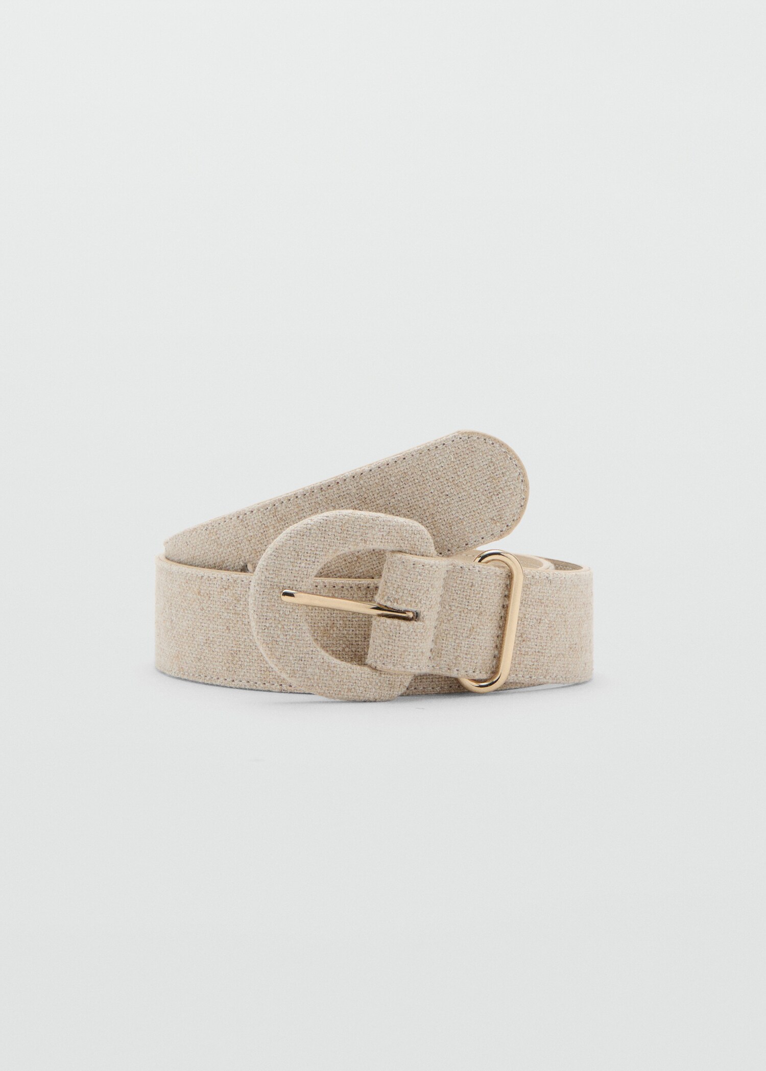 Ceinture mélange coton et lin - Article sans modèle