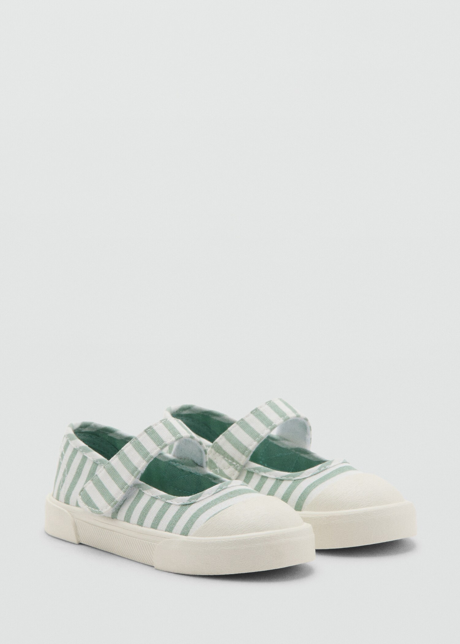 Velcro fastening strap sneakers - Medium plane