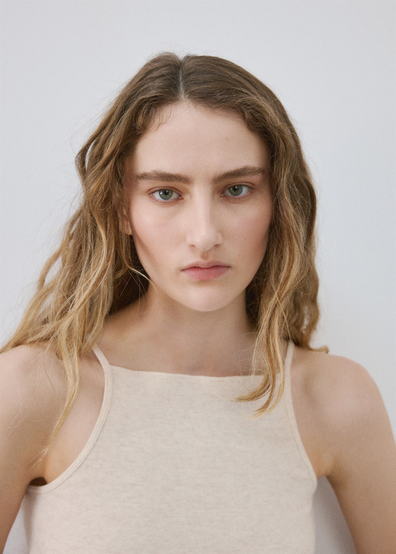 Thin strap pyjama top - Details of the article 1