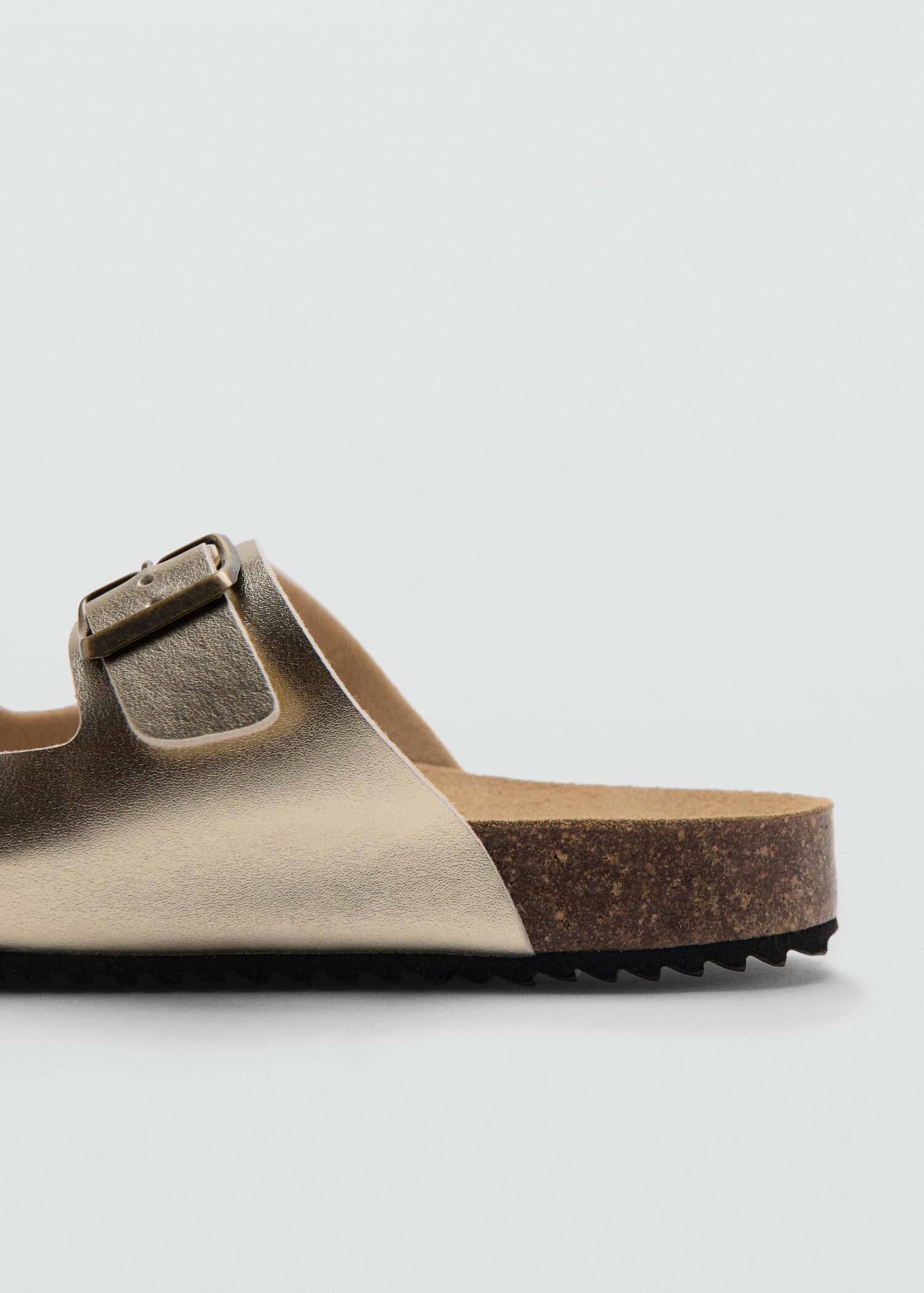 Sandales cuir métallisées - Détail de l'article 1