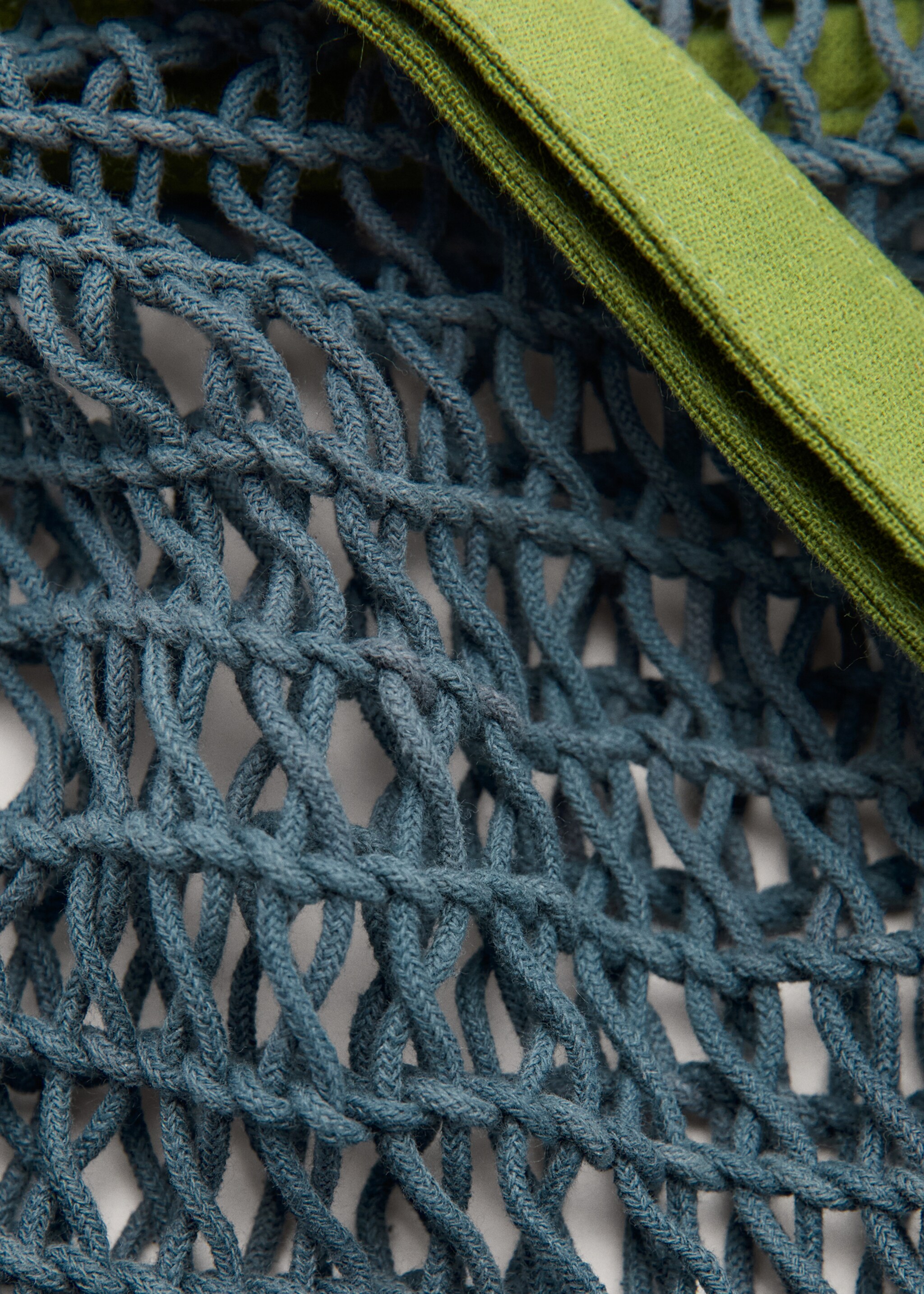 Kırmızı pamuklu kozmetik çantası - Ürün detayı 2, Mavi. Ref: 27085974-00.