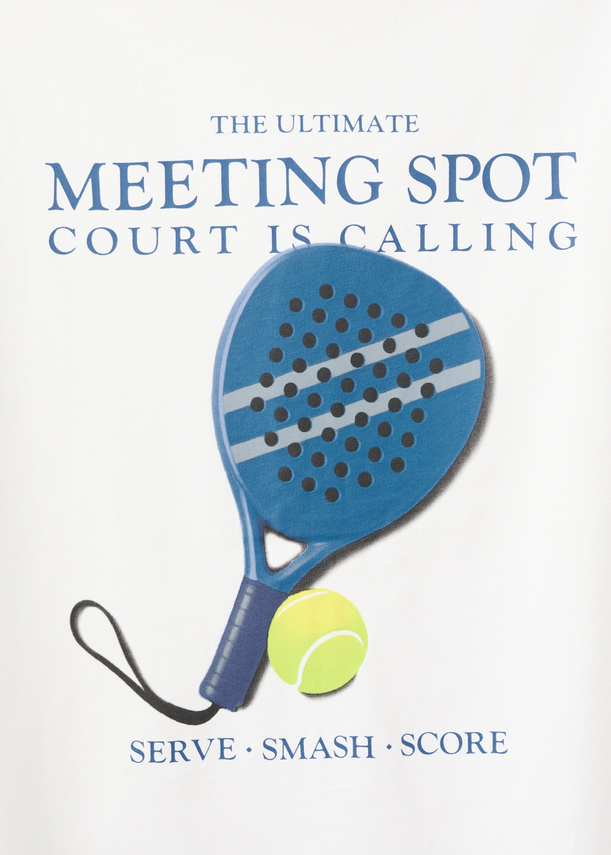 Printed cotton-blend t-shirt - Details of the article 0, Off White. Ref: 27085984-00.