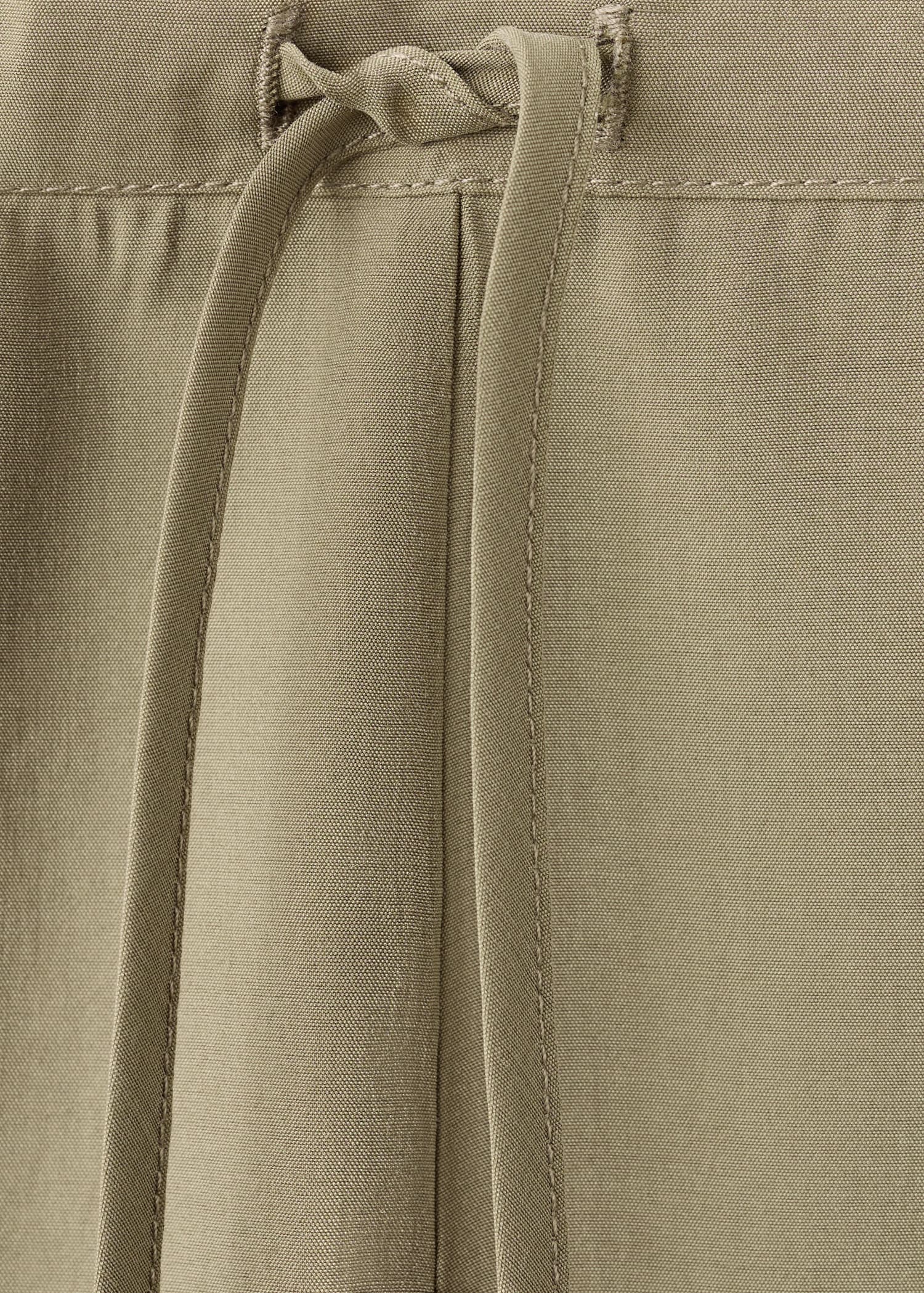 Pantalón wide leg tiro alto - Detalle del artículo 8