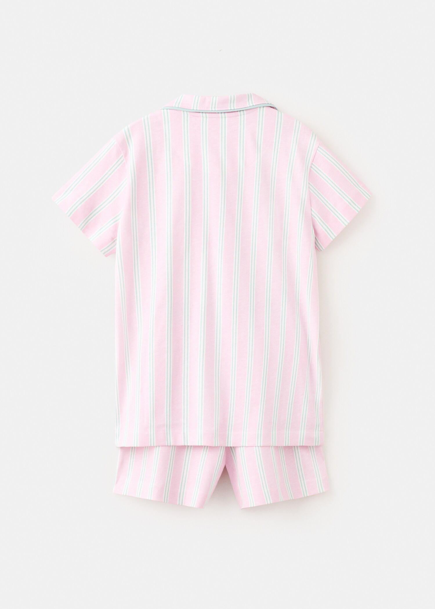 Striped short pyjamas - Reverse of the article