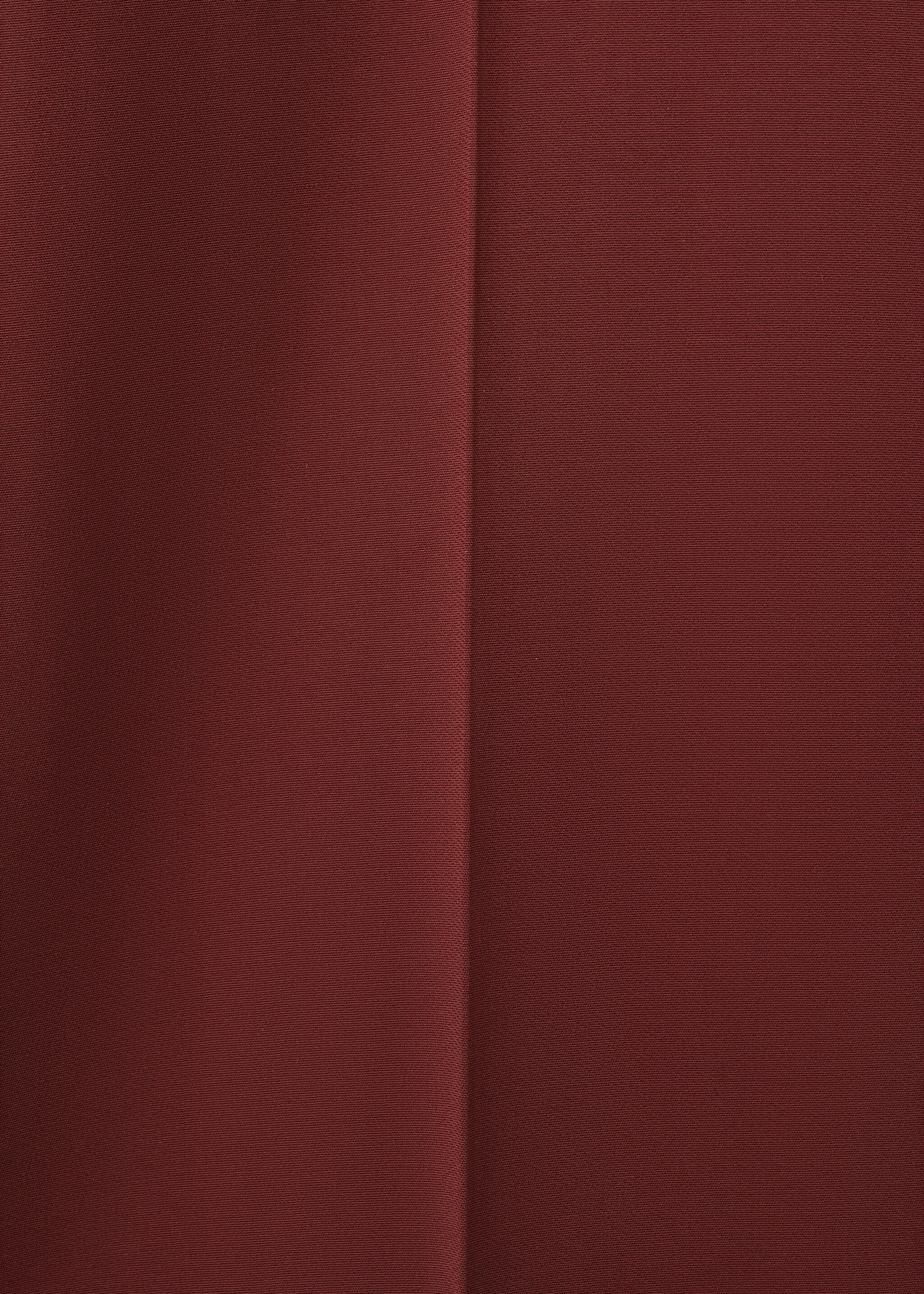 Halter neck jumpsuit with combined detailing - Details of the article 0, Burnt Orange. Ref: 27085992-00.