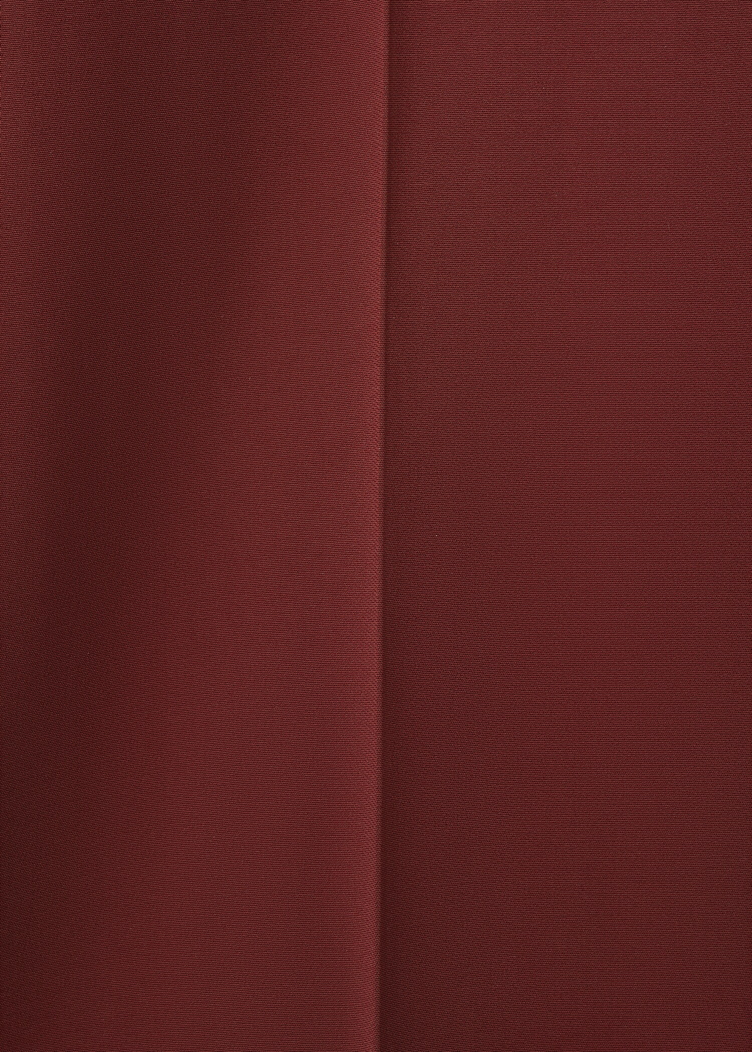 Halter neck jumpsuit with combined detailing - Details of the article 0