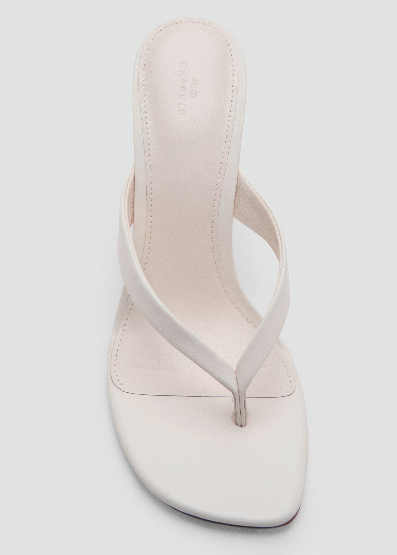 Sandalia piel tacón tiras - Detalle del artículo 3