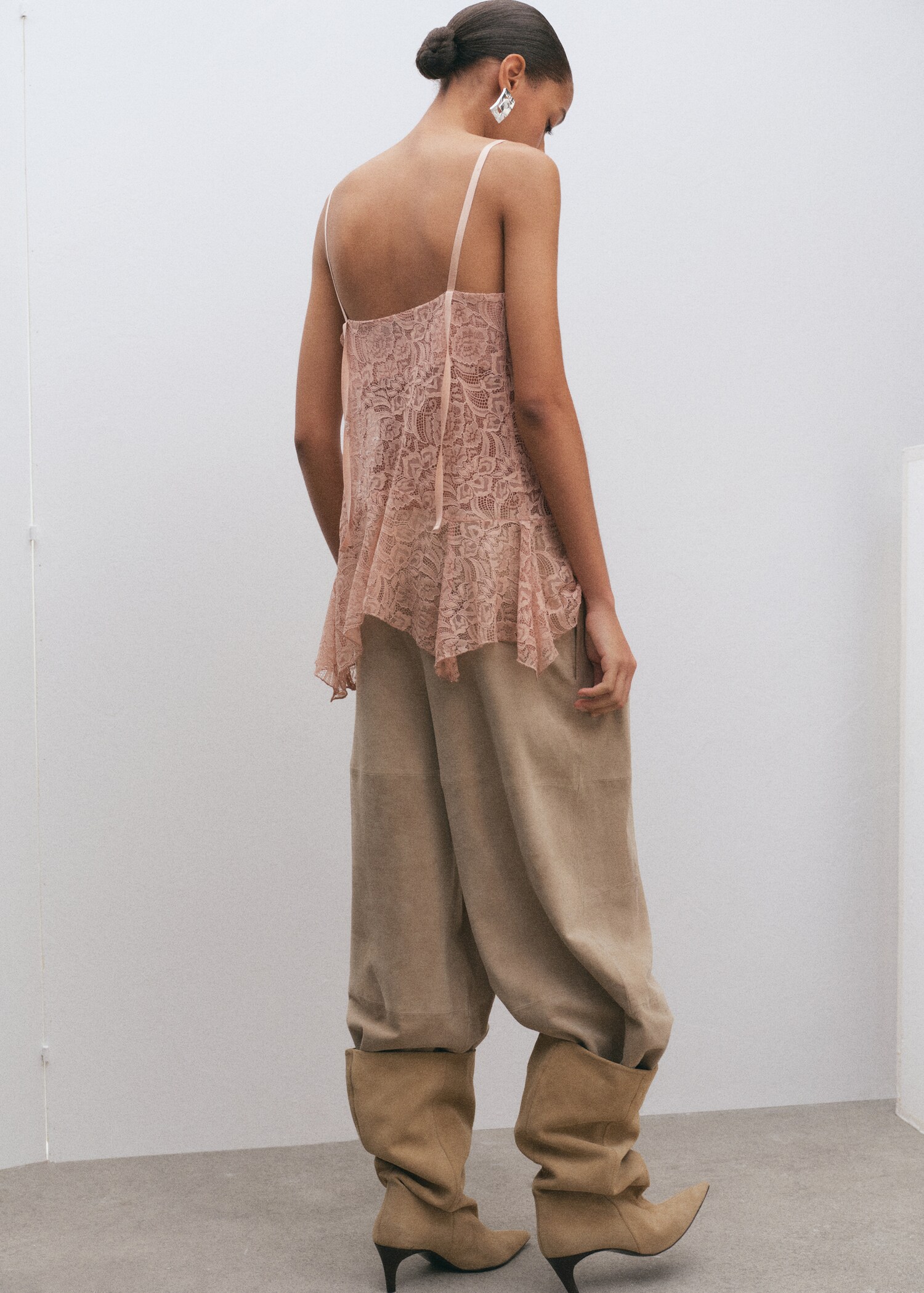 Top dentelle volants - Verso de l’article