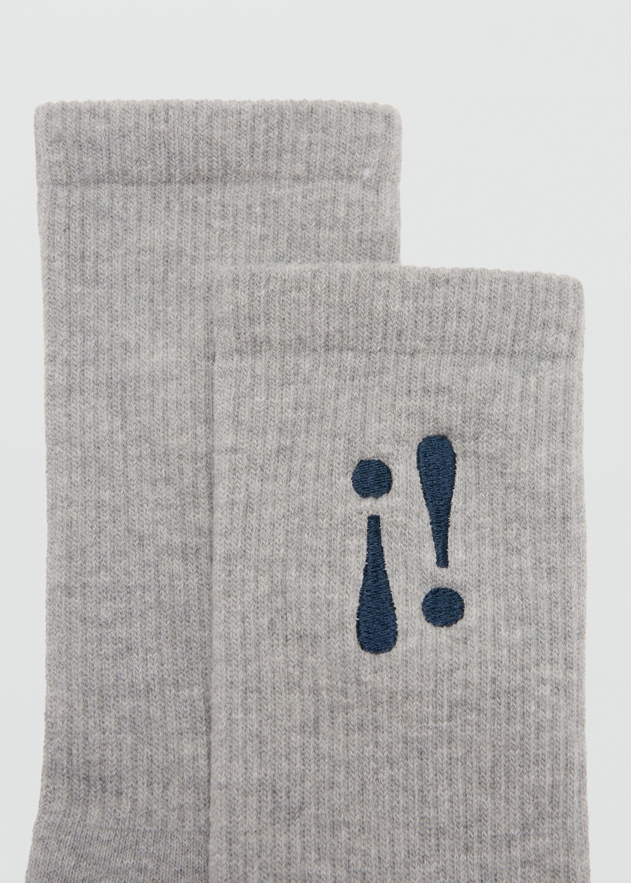 Chaussettes sockexc - Plan moyen, Gris. Ref: 27086001-00.