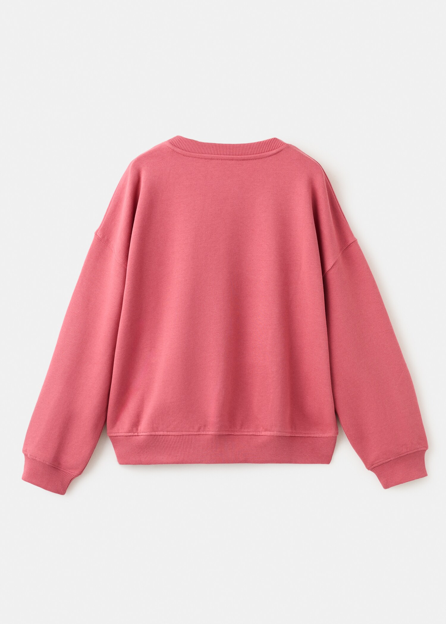 Embossed text sweatshirt - Reverse of the article