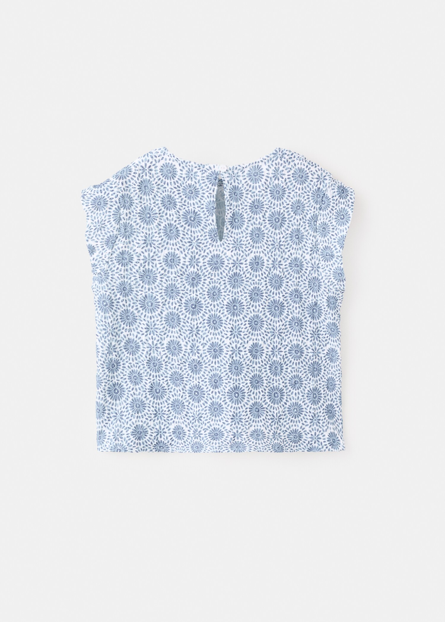 Camiseta estampada fluida - Reverso del artículo