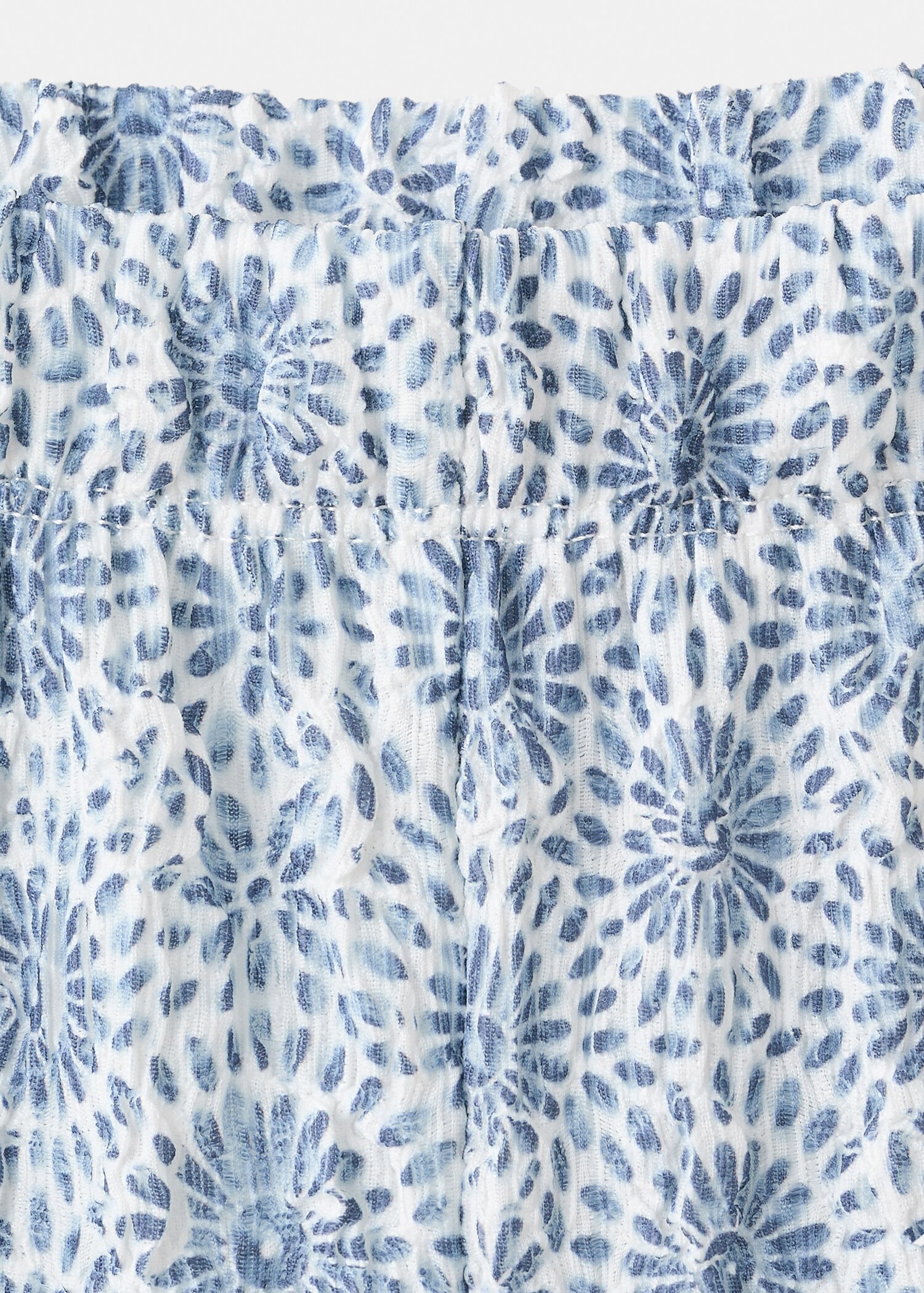 Printed straight trousers - Details of the article 8