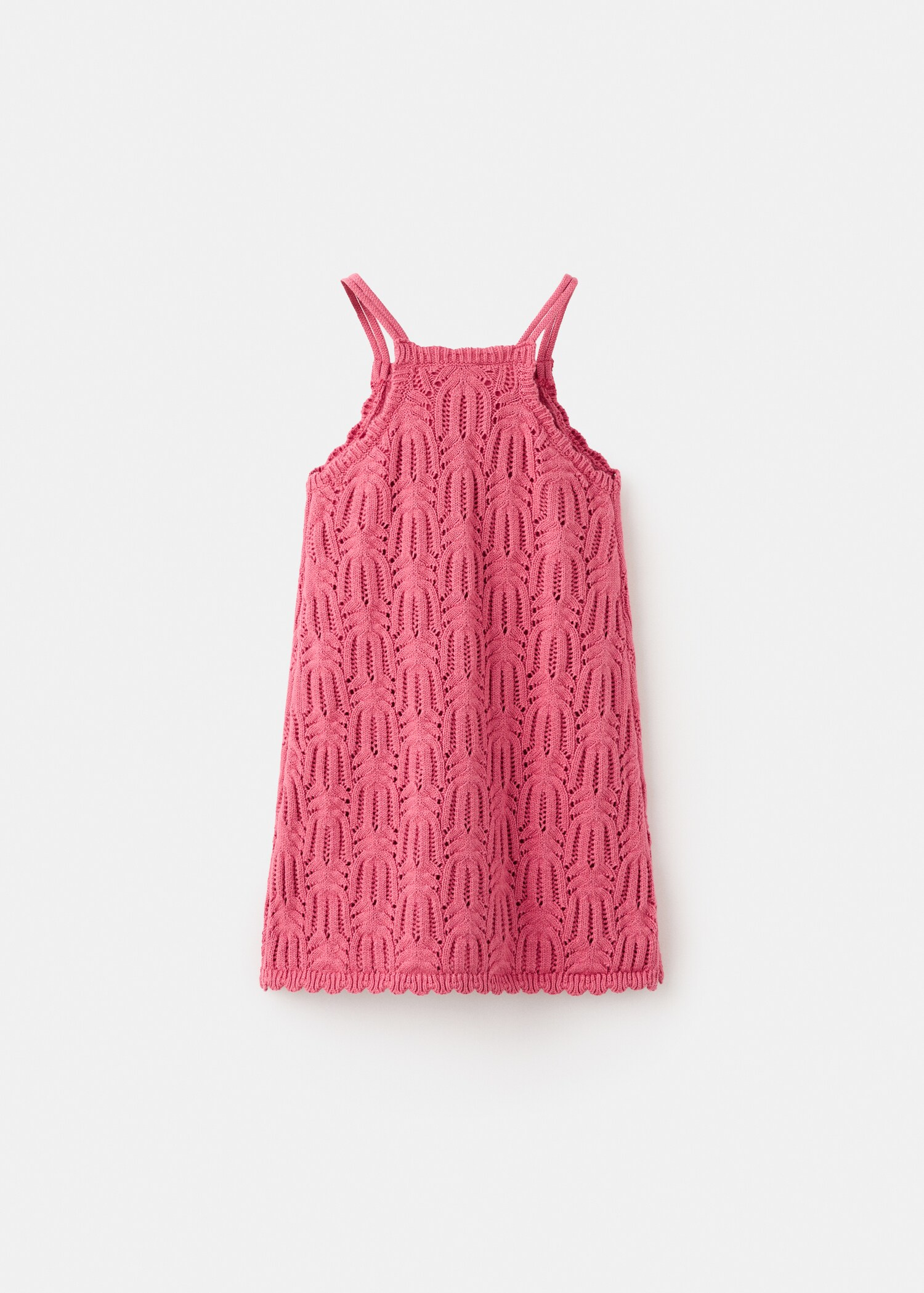 Vestido punto calado - Reverse of the article