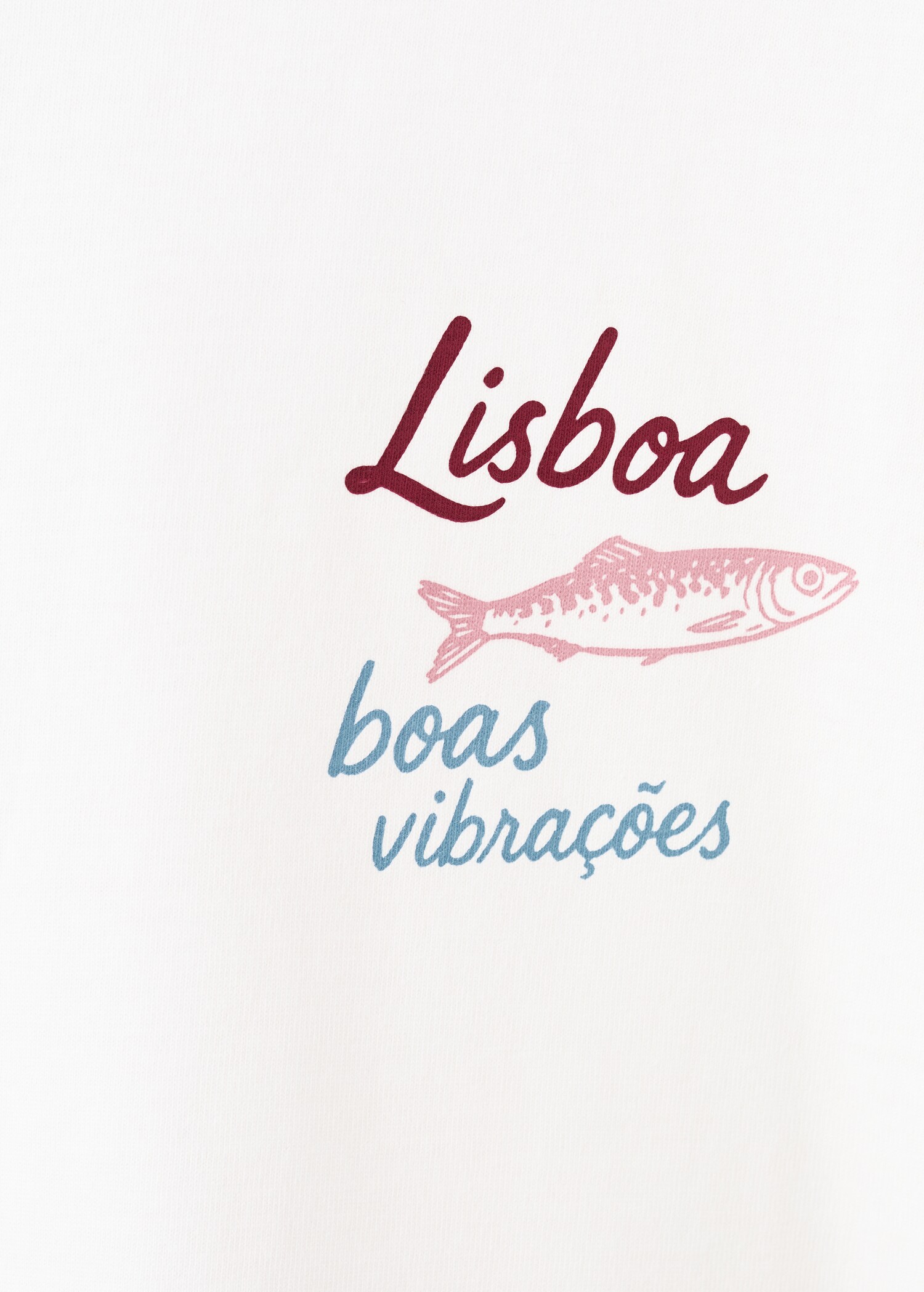 T-shirt de algodão estampado - Pormenor do artigo 8