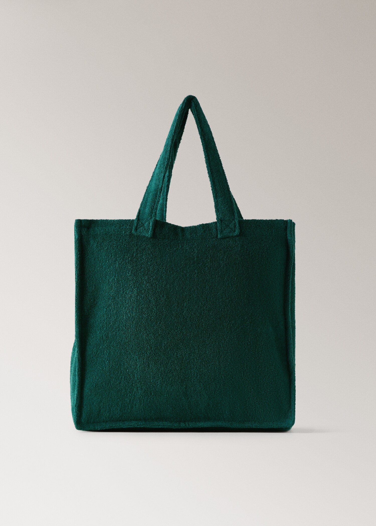 Terry cotton tote bag - Article without model