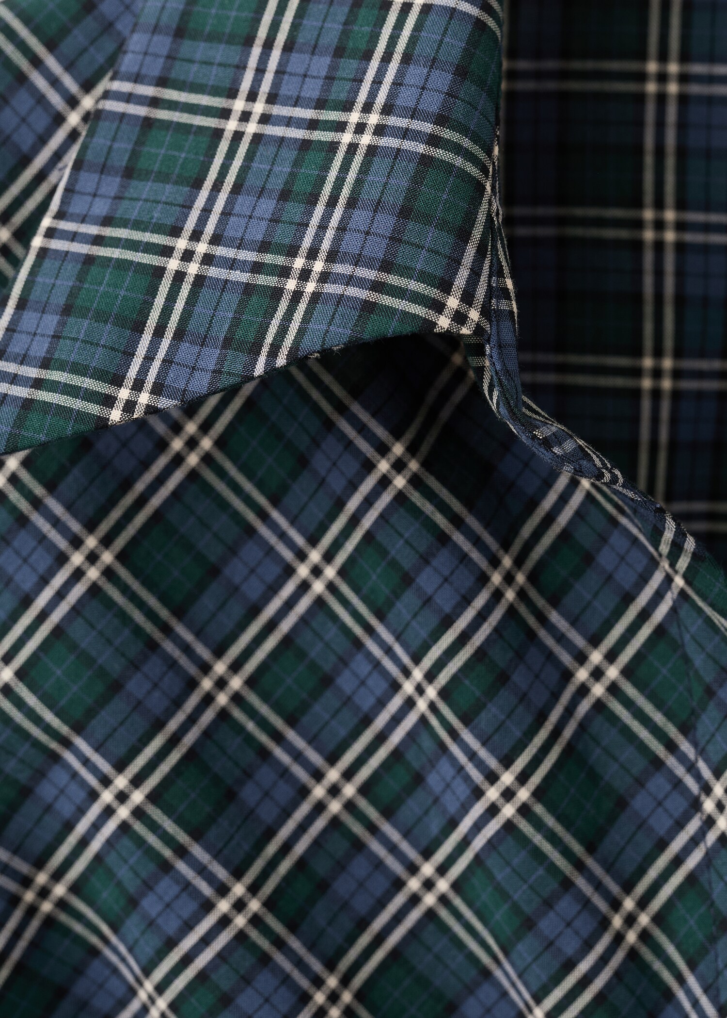 Gathered check blouse - Details of the article 8