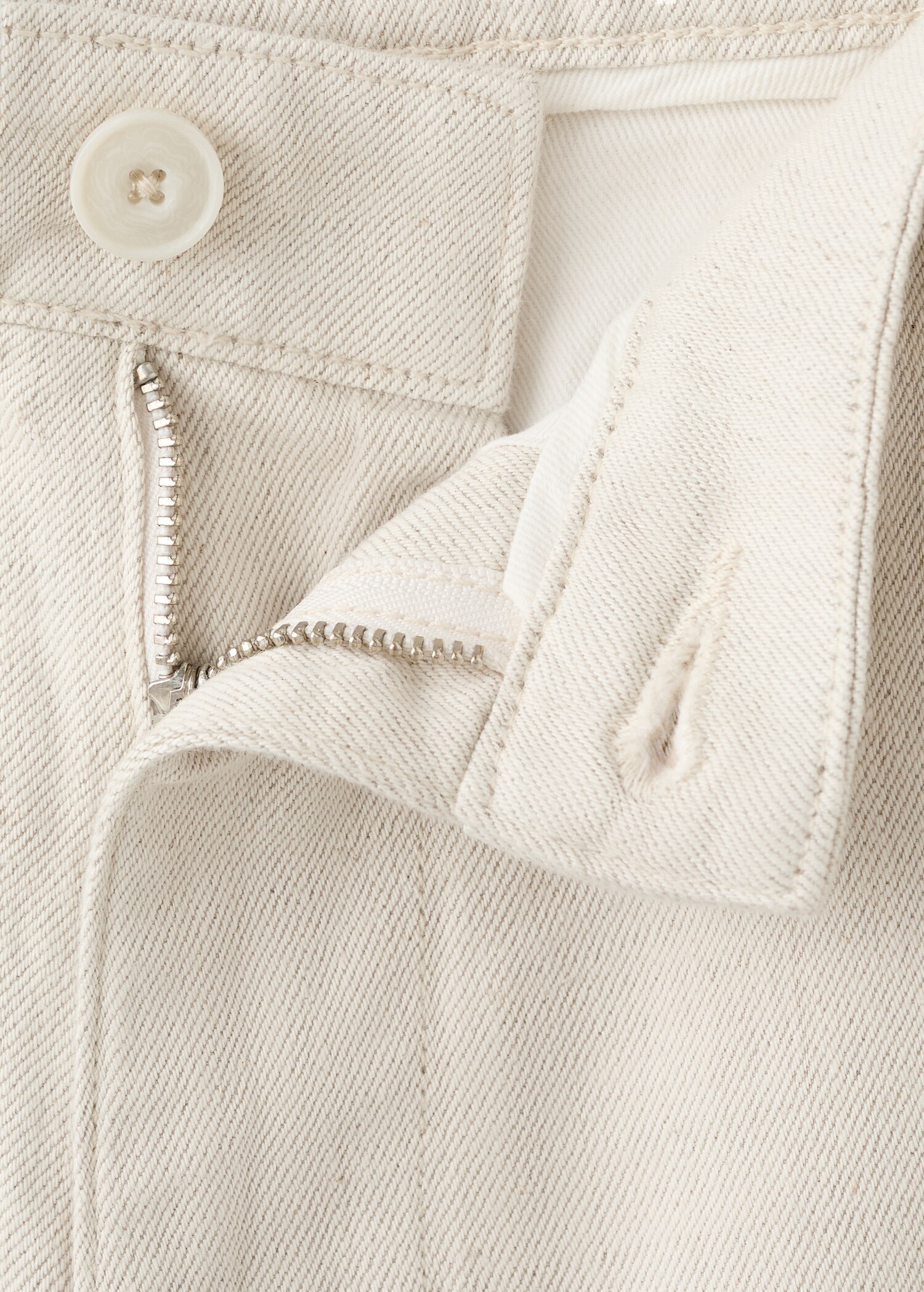 Pantalon regular-fit mélange coton lin - Détail de l'article 8