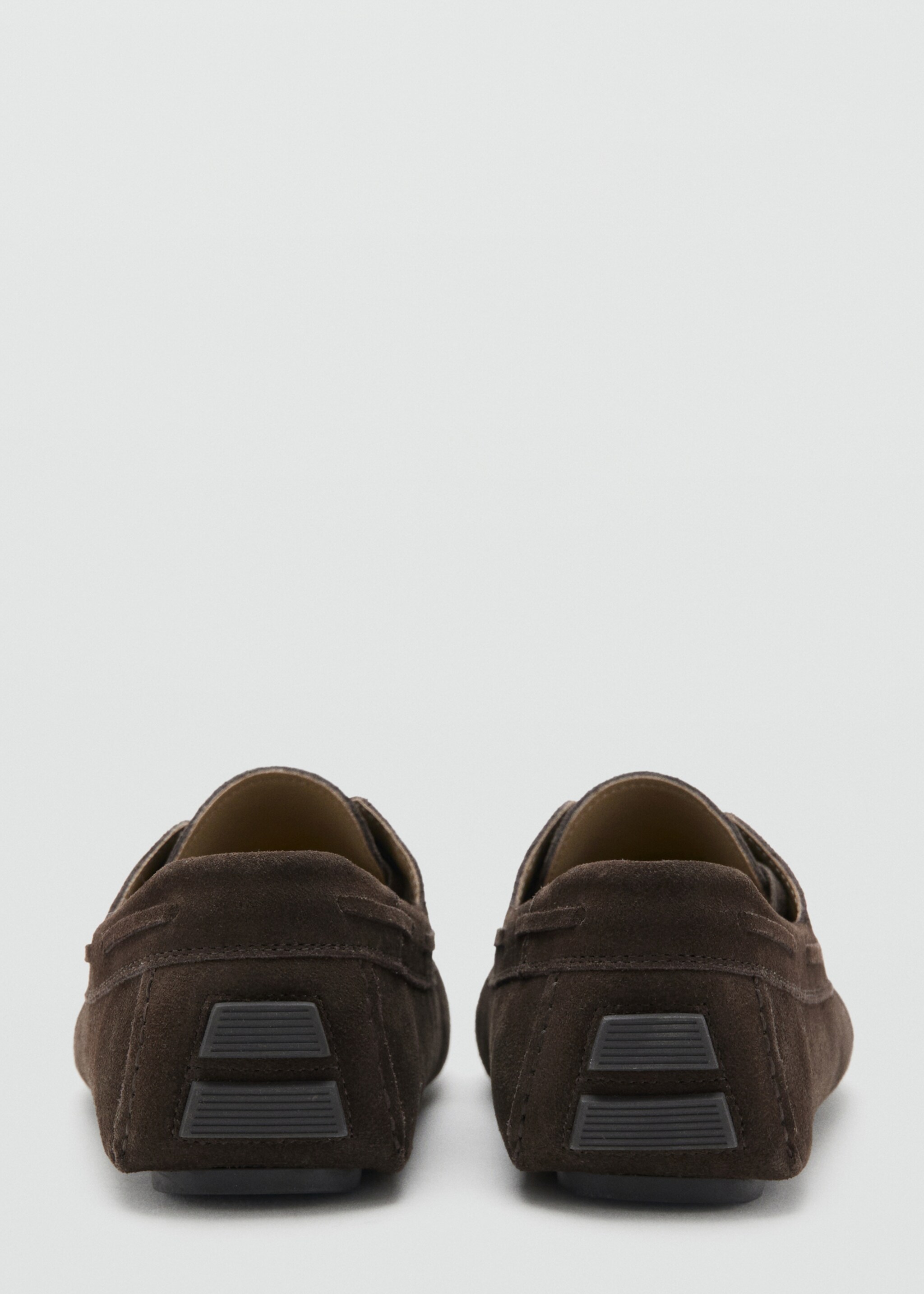 Driver shoe with laces - Details of the article 3, Brown. Ref: 27086711-00.