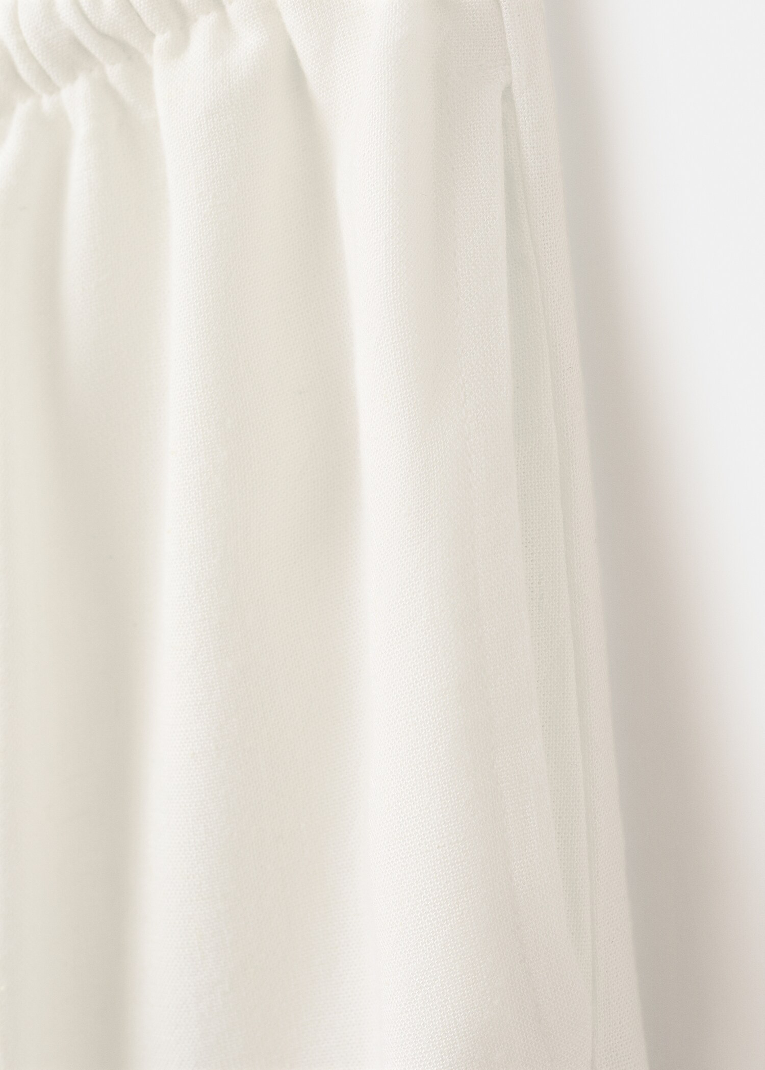 سروال واسع بقصة مستقيمة - تفاصيل المنتج 0