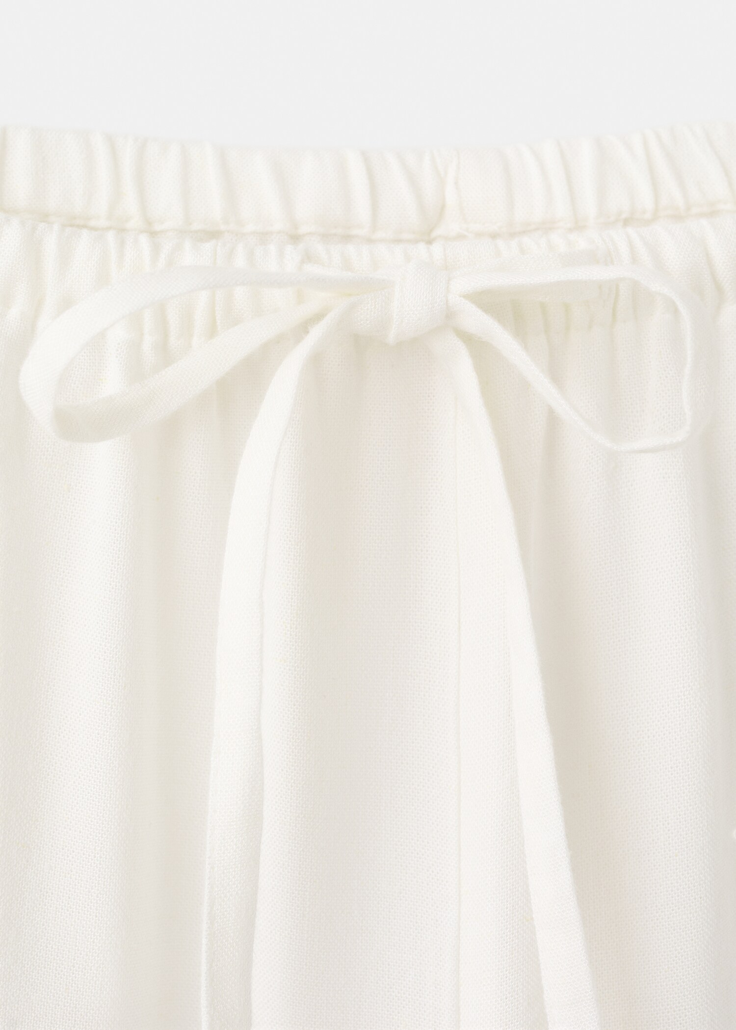 سروال واسع بقصة مستقيمة - تفاصيل المنتج 8