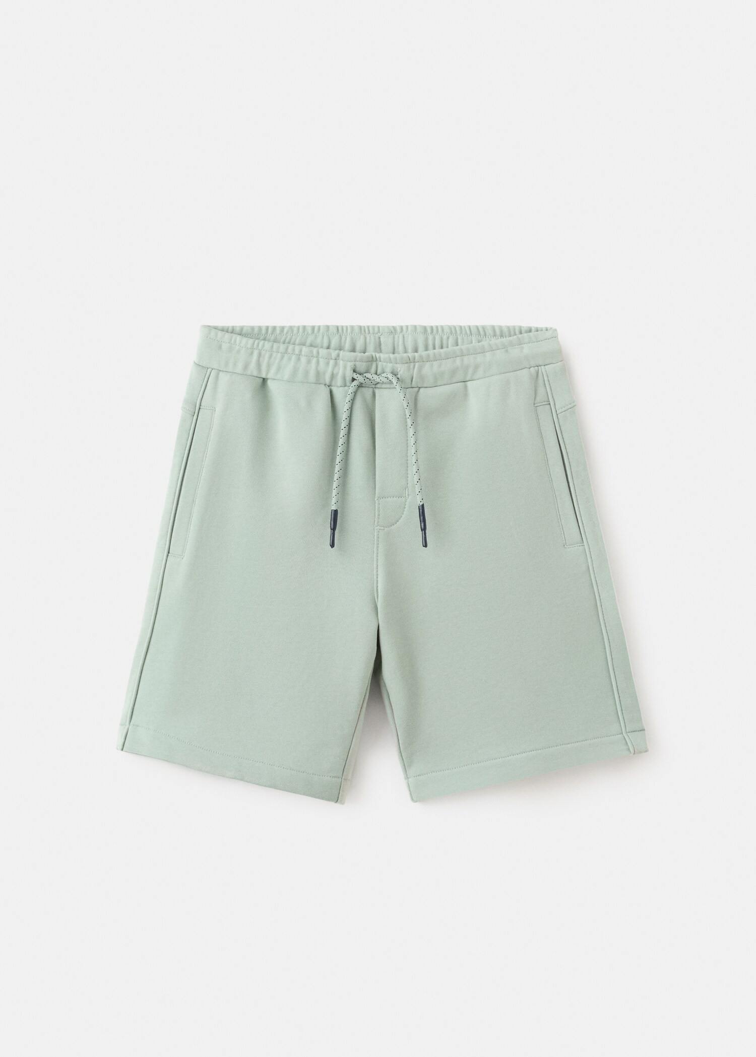 Cotton shorts with drawstring - Article without model