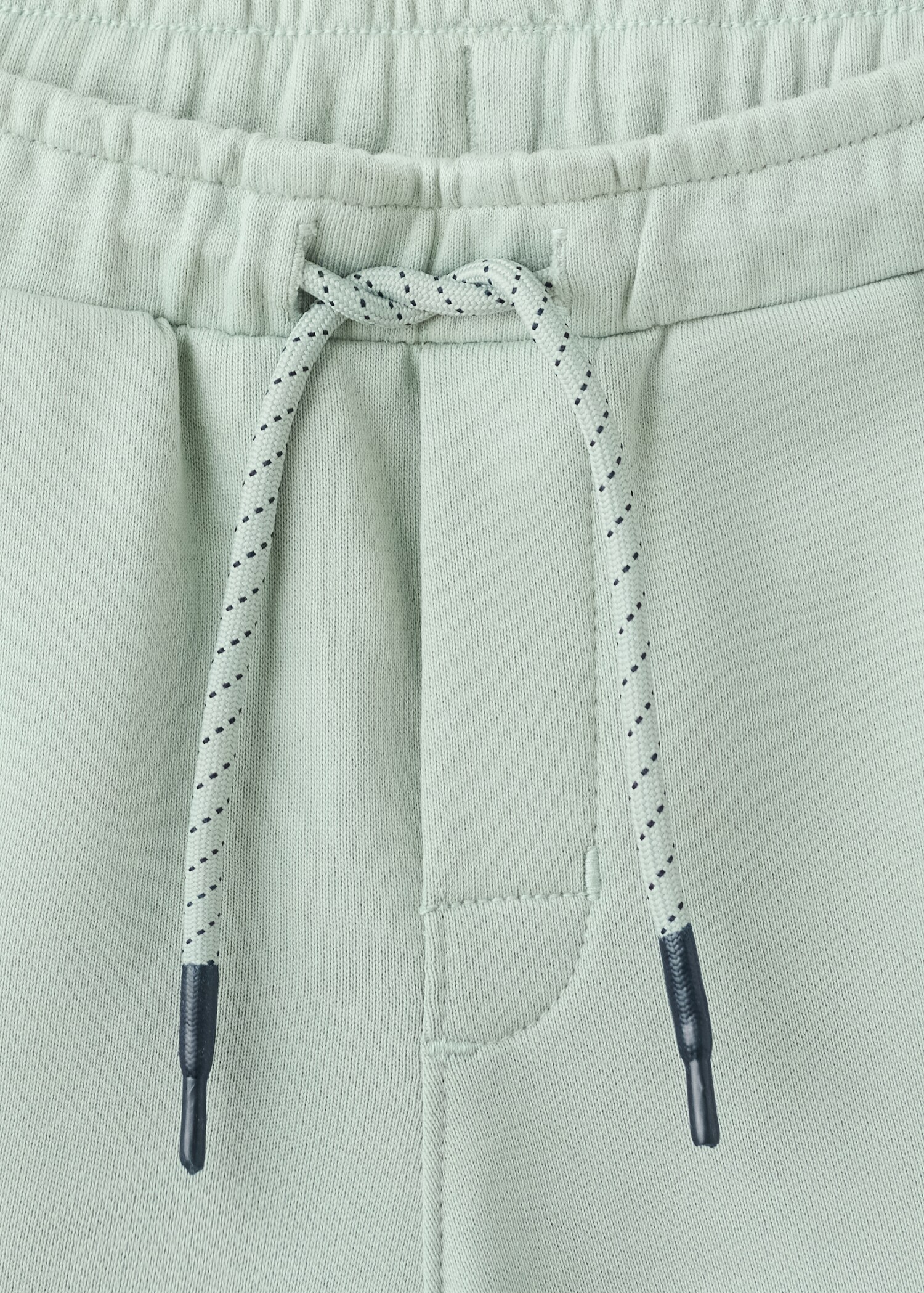 Cotton shorts with drawstring - Details of the article 8