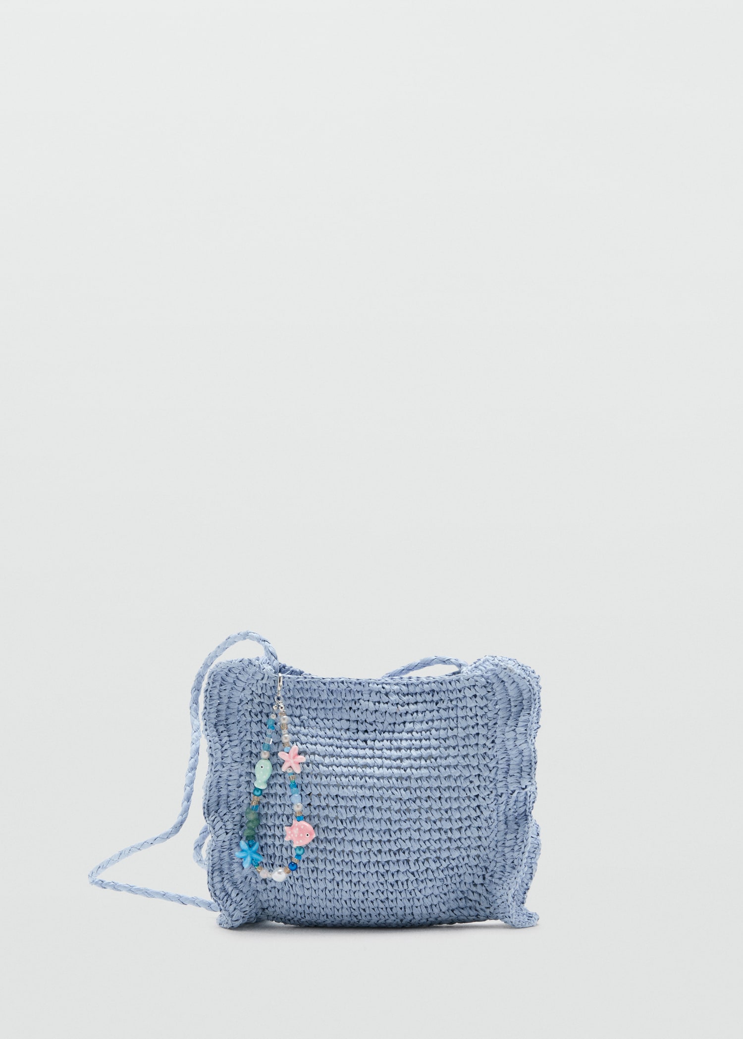 Natural fibre charm handbag - Article without model