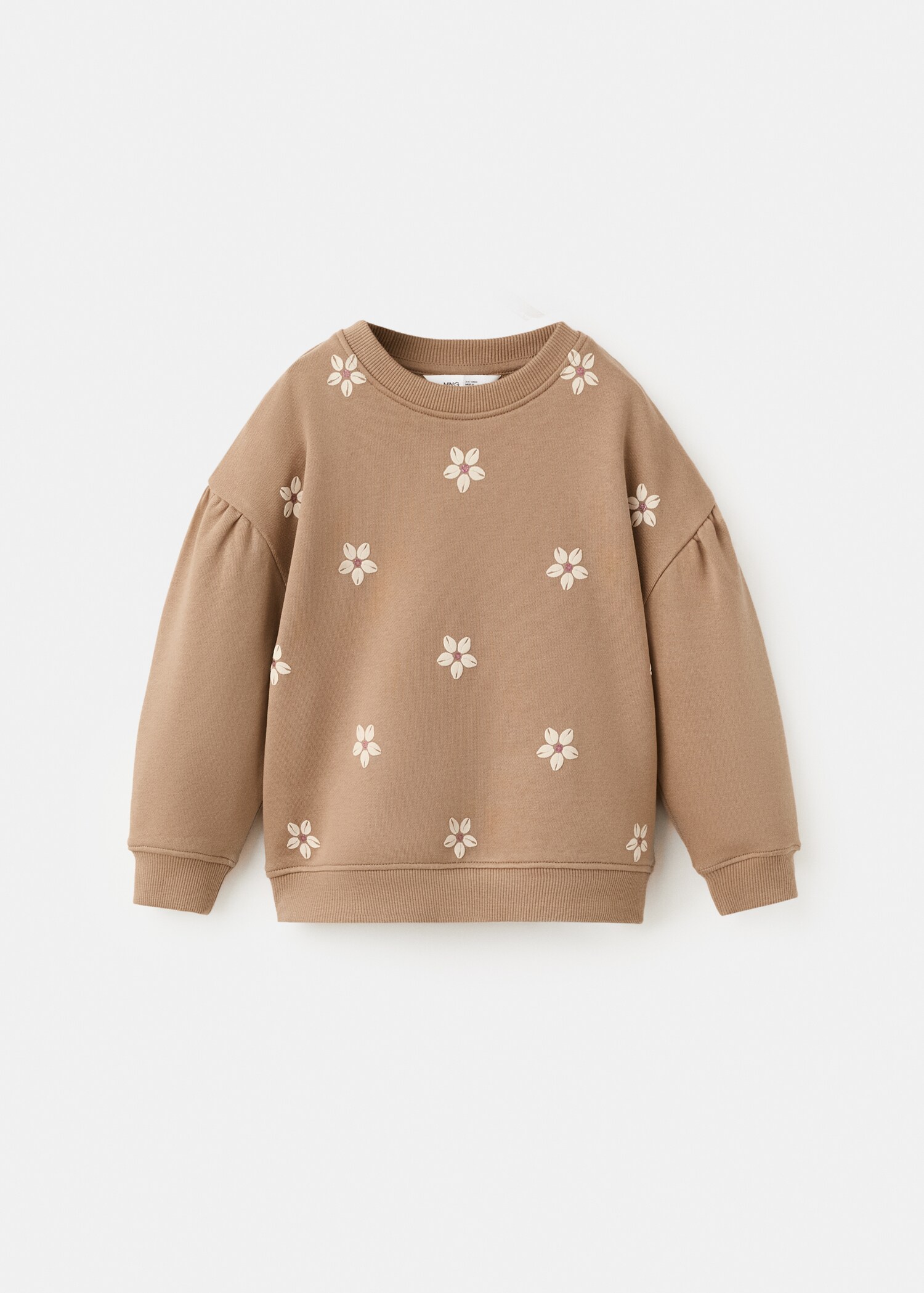 Sudadera algodón estampado floral - Artículo sin modelo