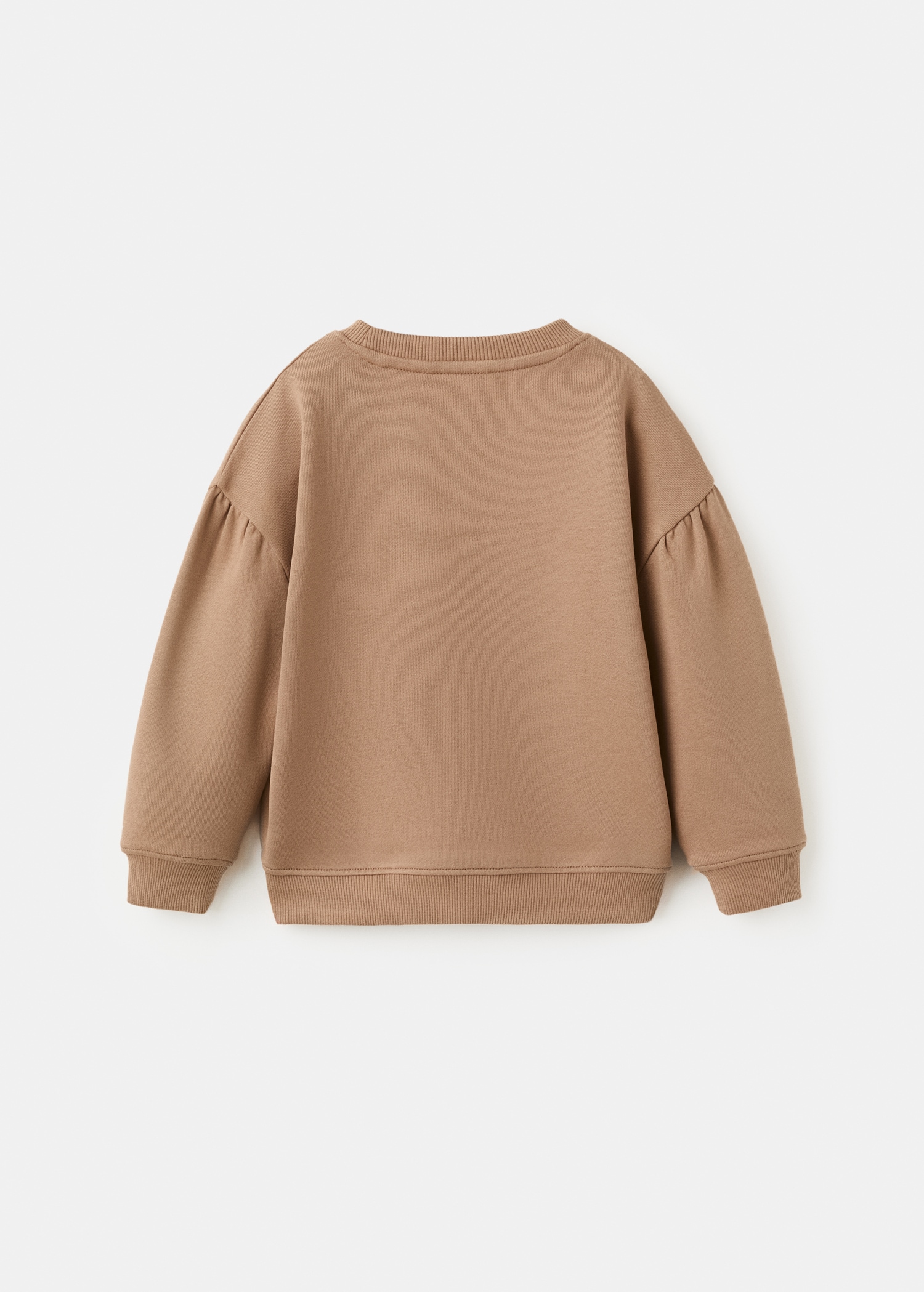 Sudadera algodón estampado floral - Reverso del artículo