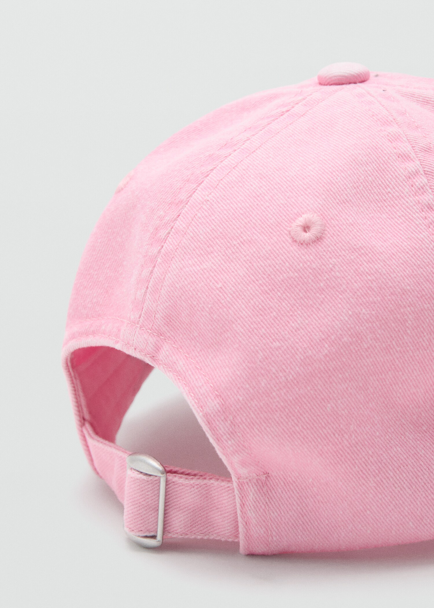 Embroidered cotton cap - Details of the article 1