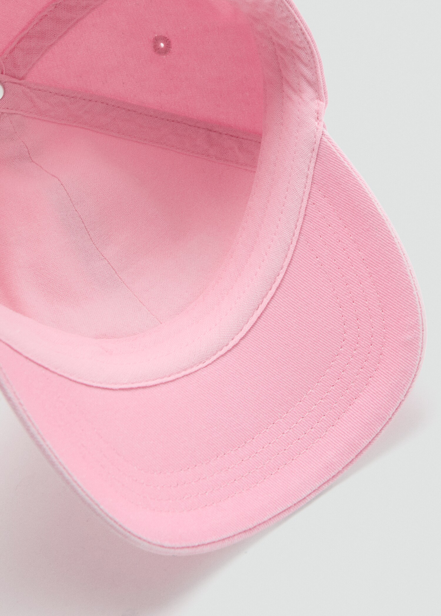 Embroidered cotton cap - Details of the article 2