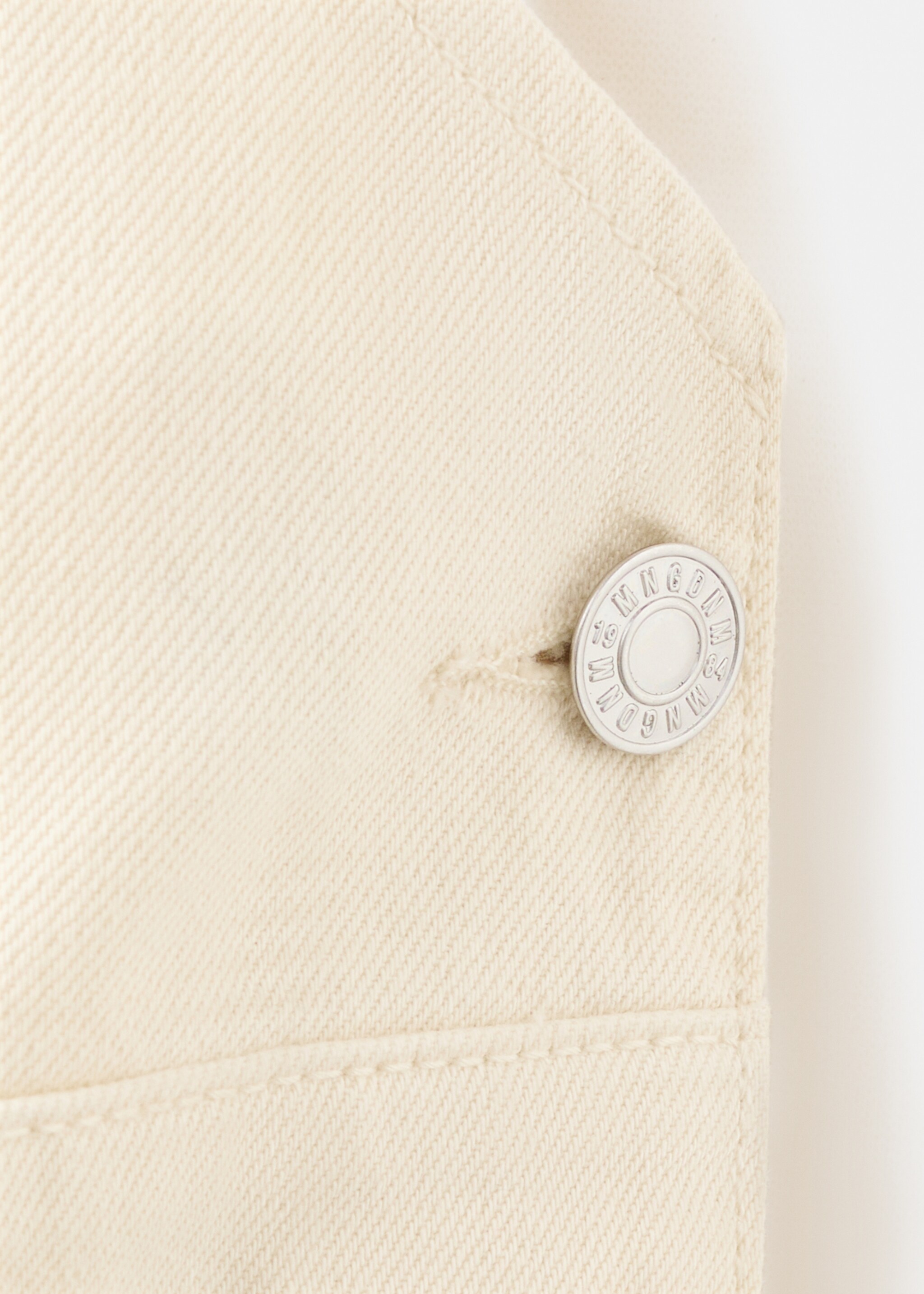 Maternity denim dungarees - Details of the article 0, Off White. Ref: 27086744-00.