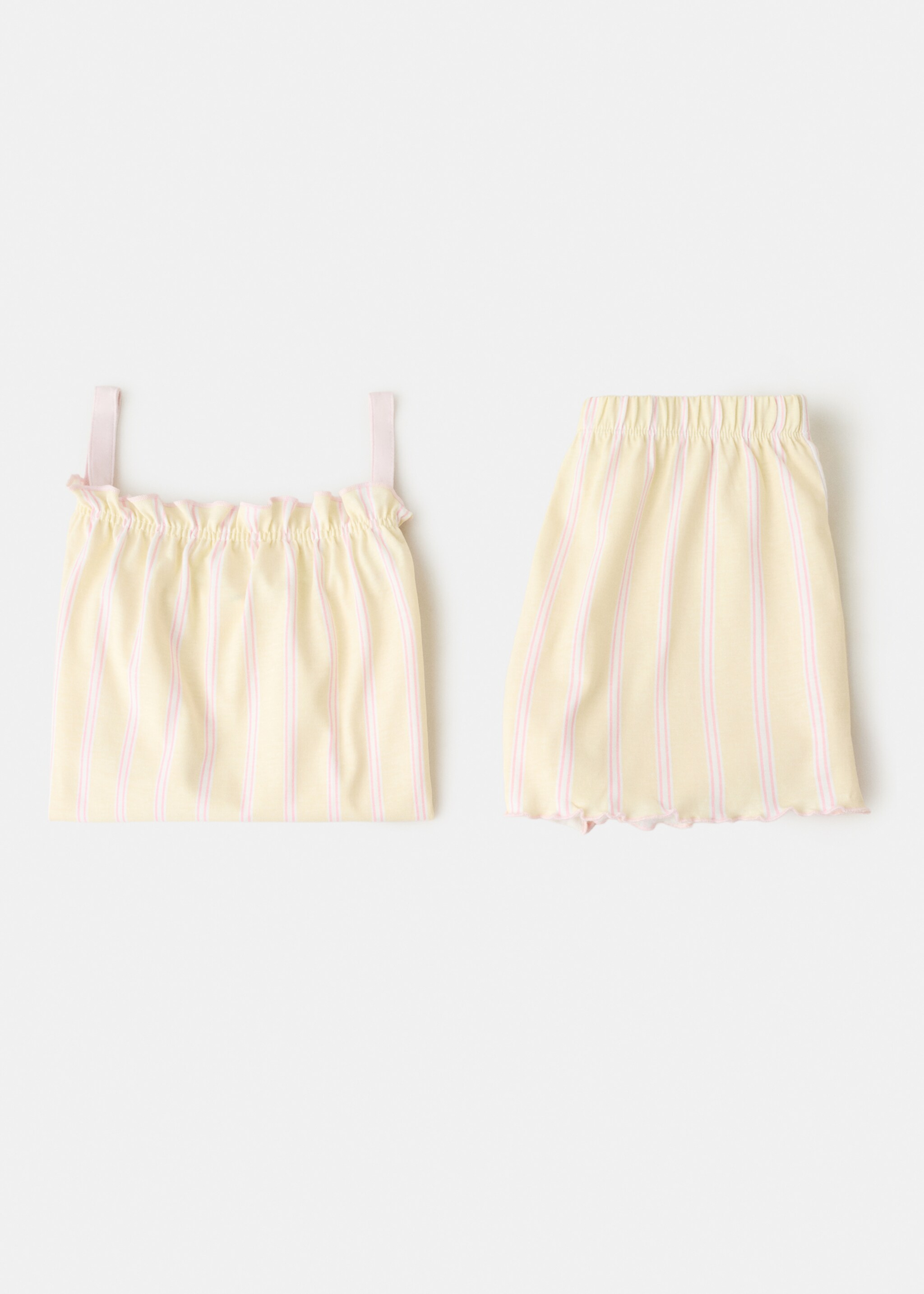 Pyjamas cloud - Details of the article 8, Pastel Yellow. Ref: 27086746-00.