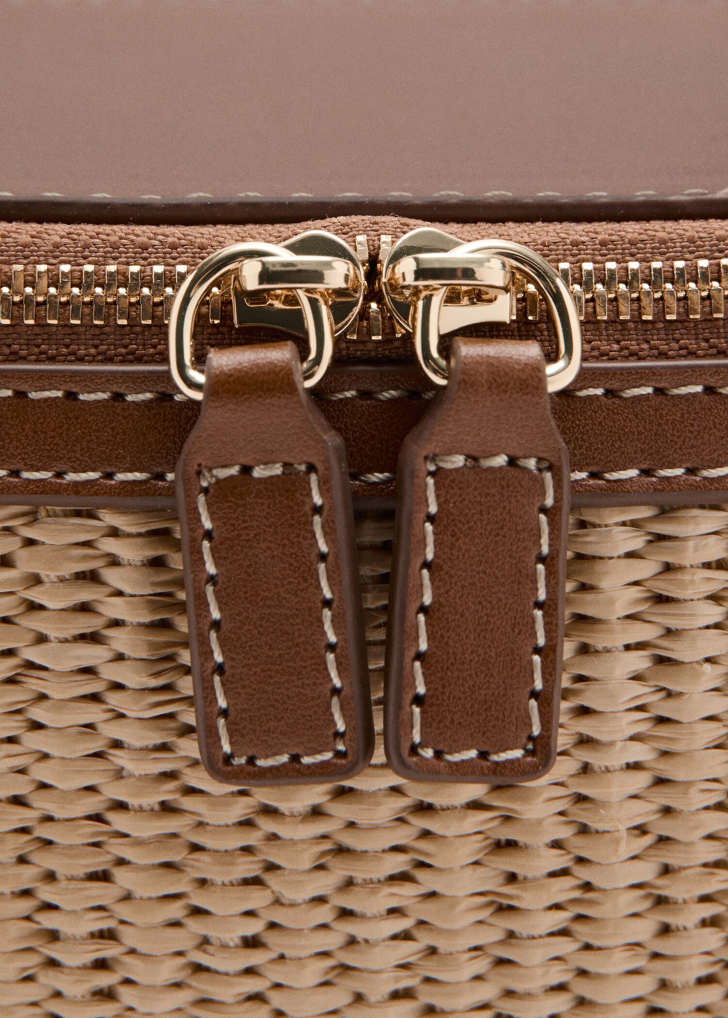 Несессер из натурального волокна на молнии - Деталь изделия 1