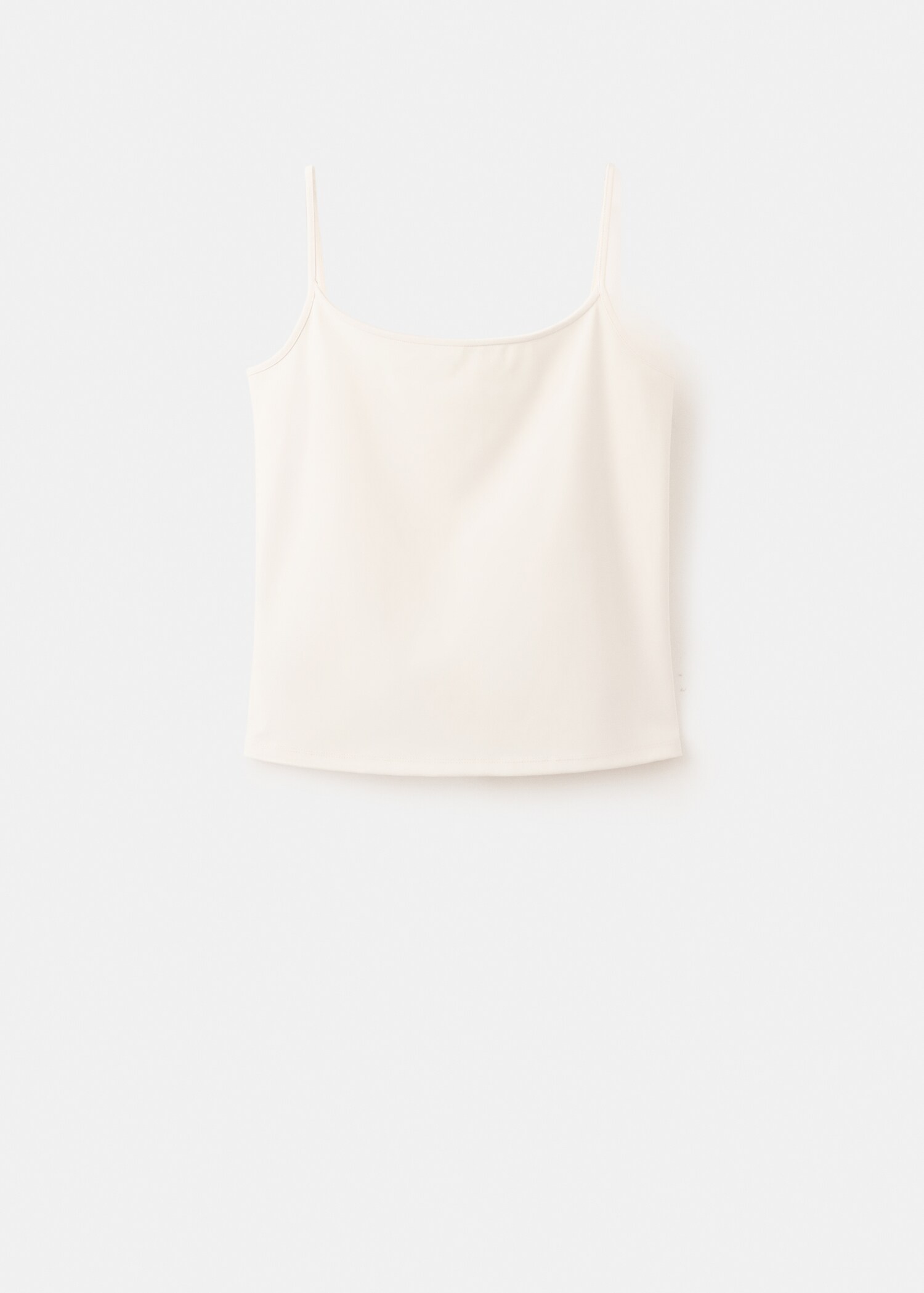 Fitted crop top - Article without model