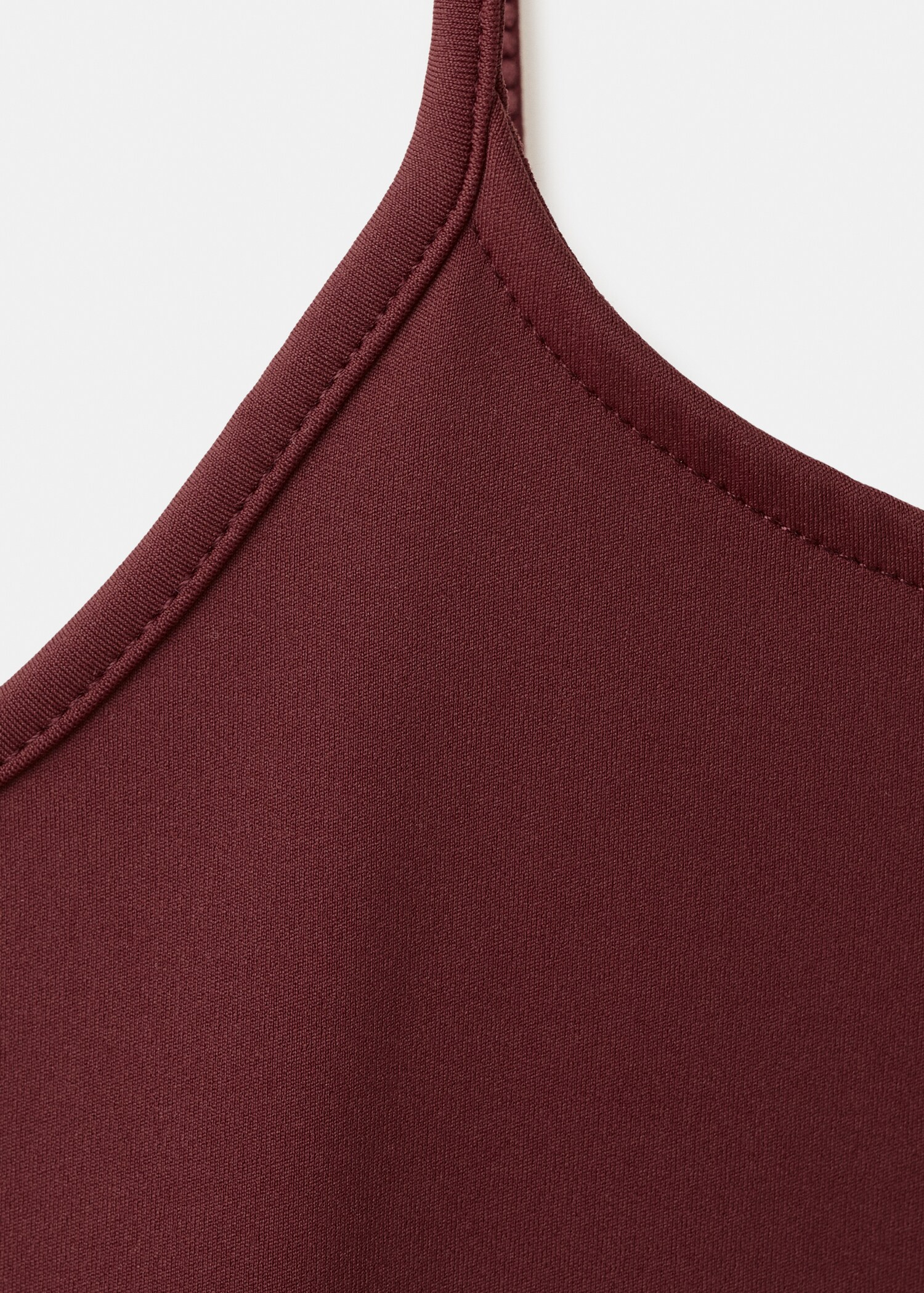 Fitted crop top - Details of the article 8