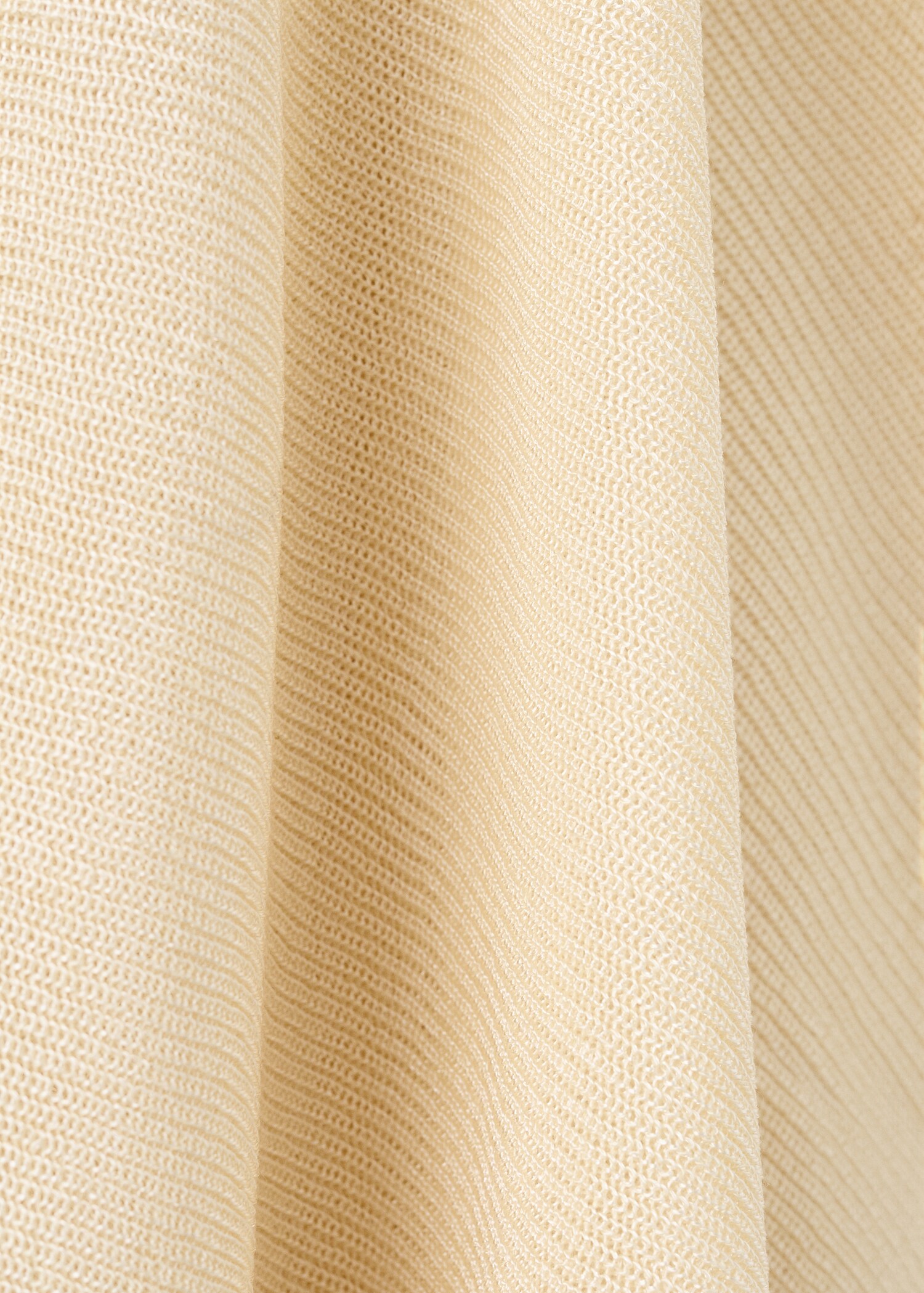 Asymmetrical knitted cape - Details of the article 0