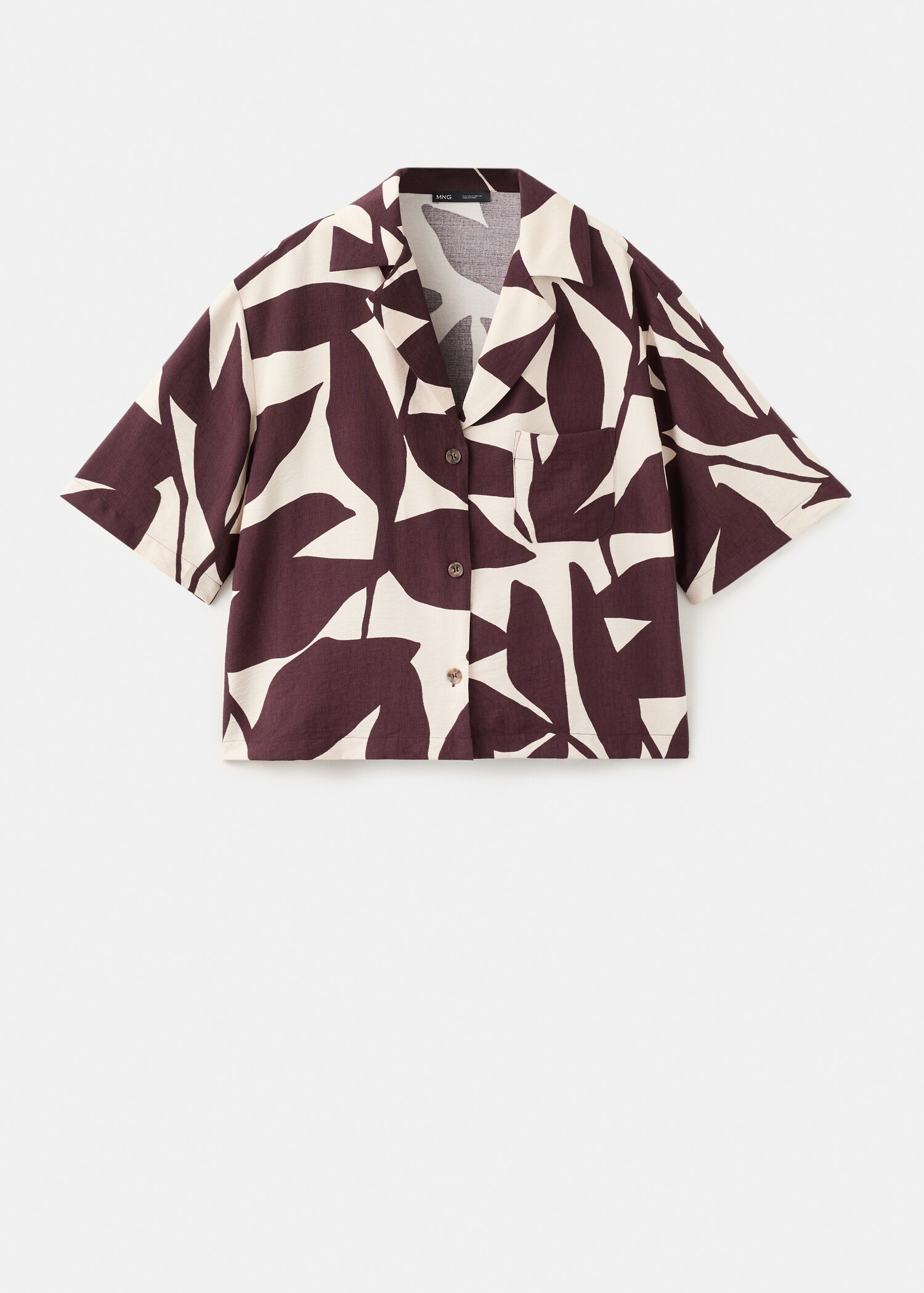Printed short-sleeved shirt - Article without model
