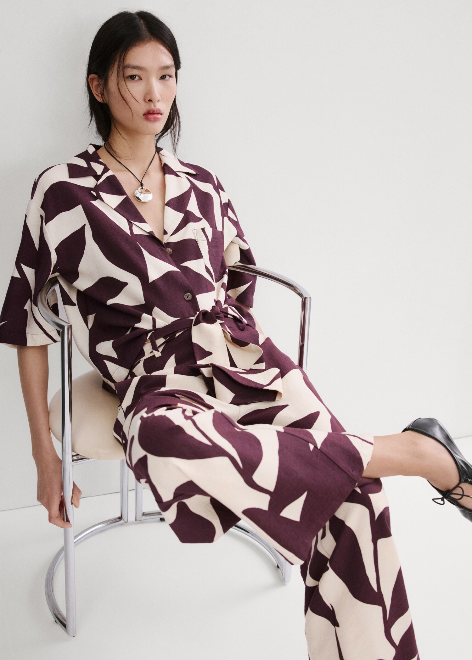 Printed short-sleeved shirt - Details of the article 2