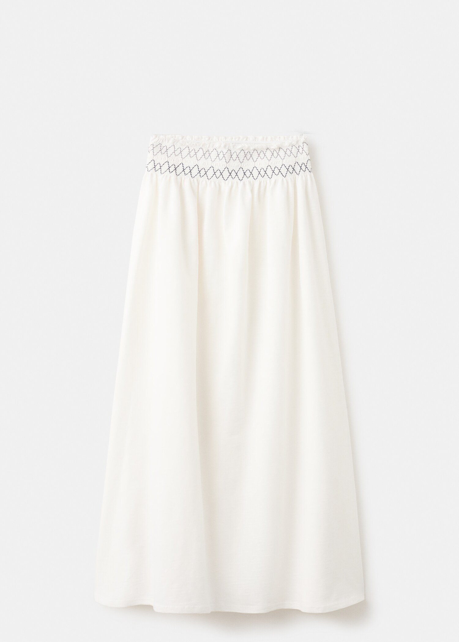 Faldilla llarga detalls brodats - Article sense model