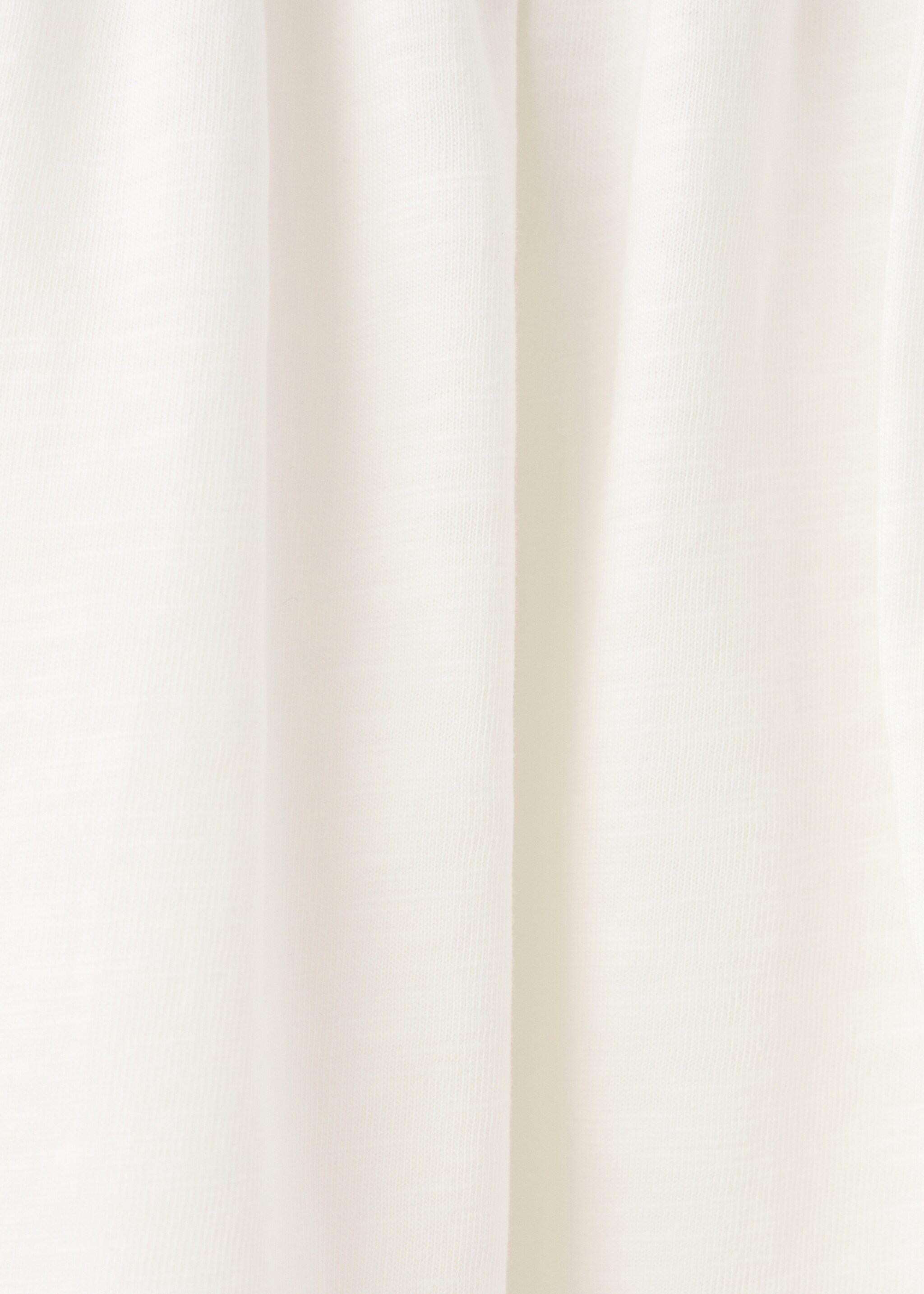 Faldilla llarga detalls brodats - Detall de l'article 0, Blanc trencat. Ref: 27087147-00.