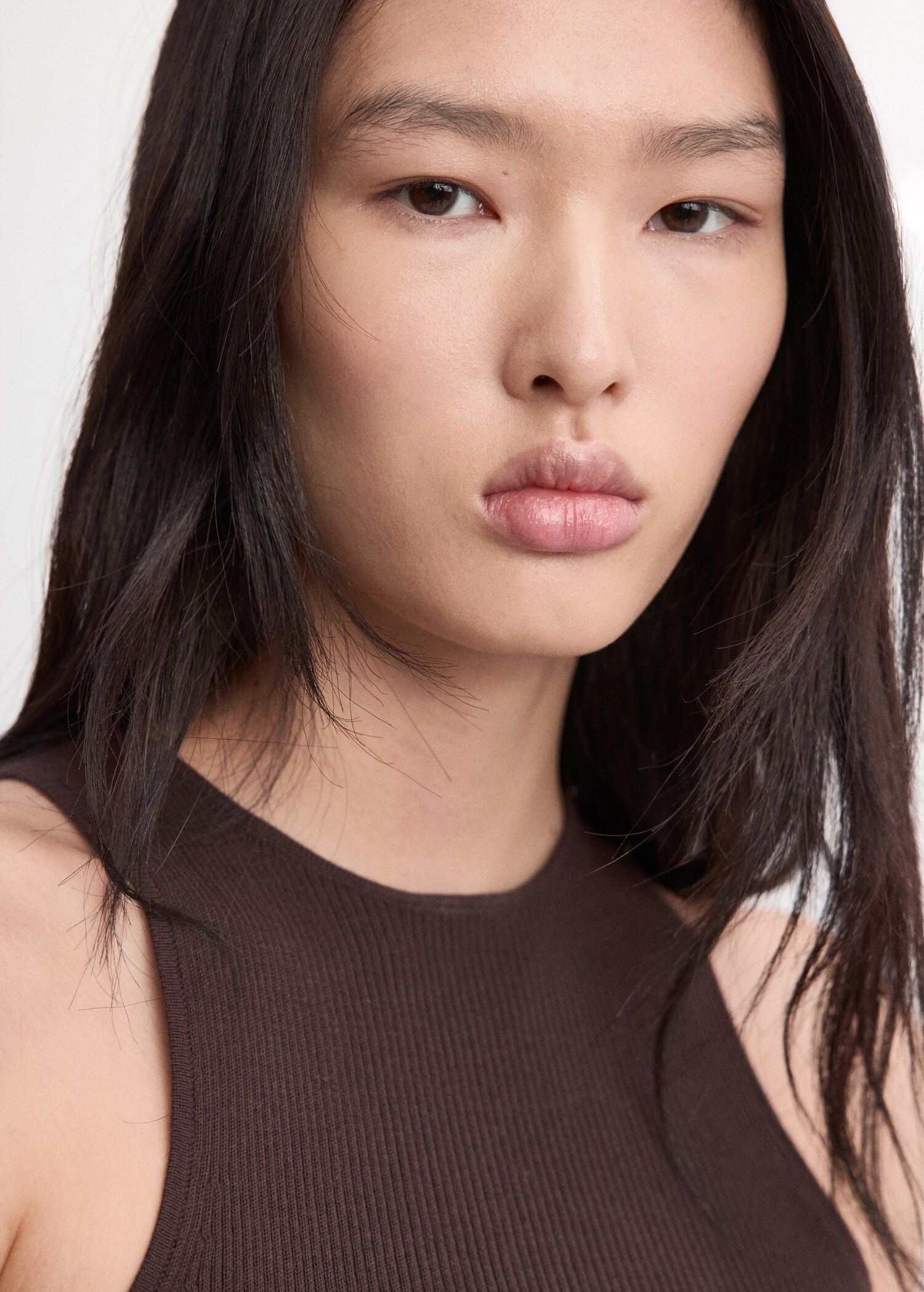 Приталенный топ из тонкого трикотажа - Деталь изделия 1