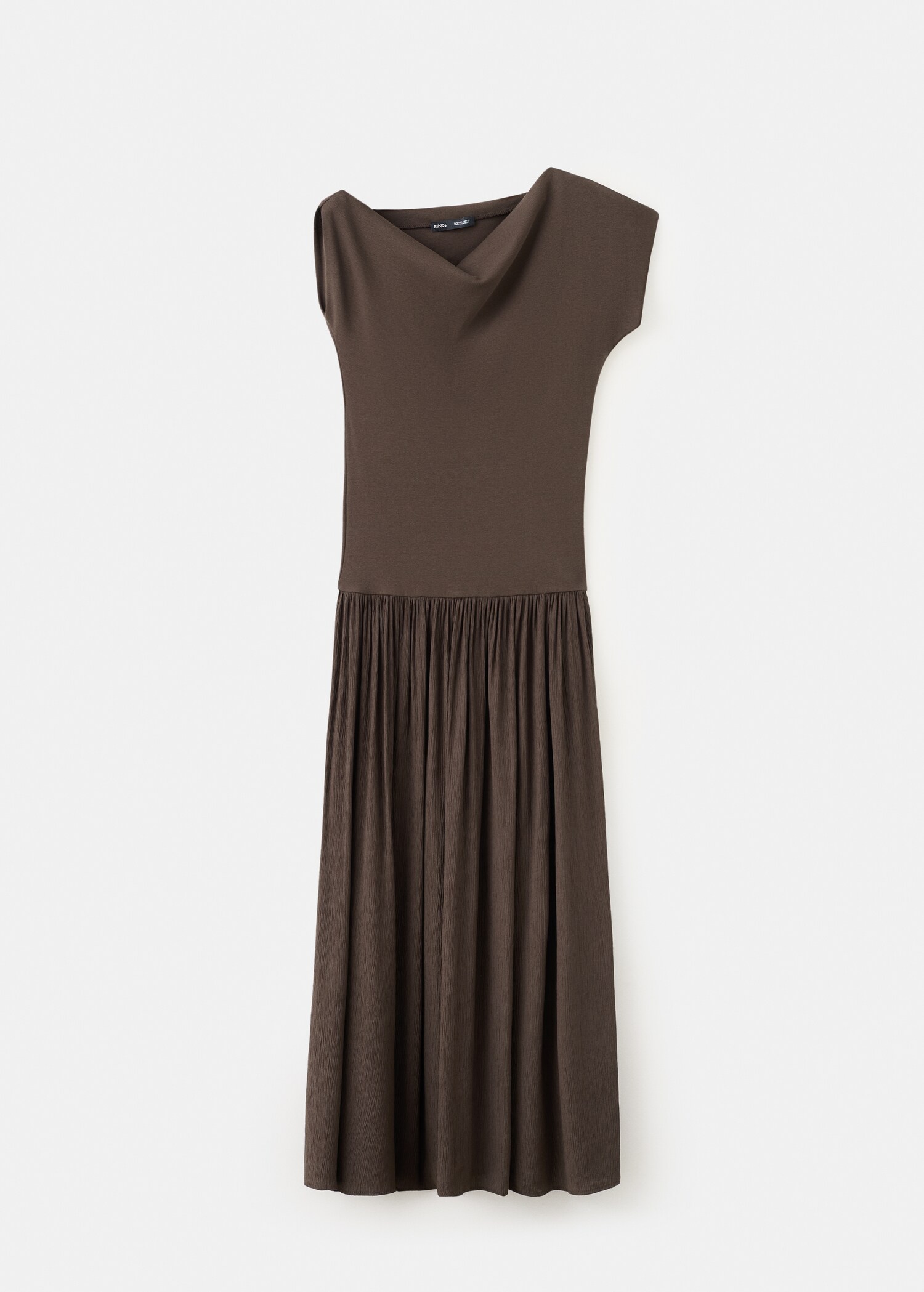 Vestit asimètric evasé - Article sense model