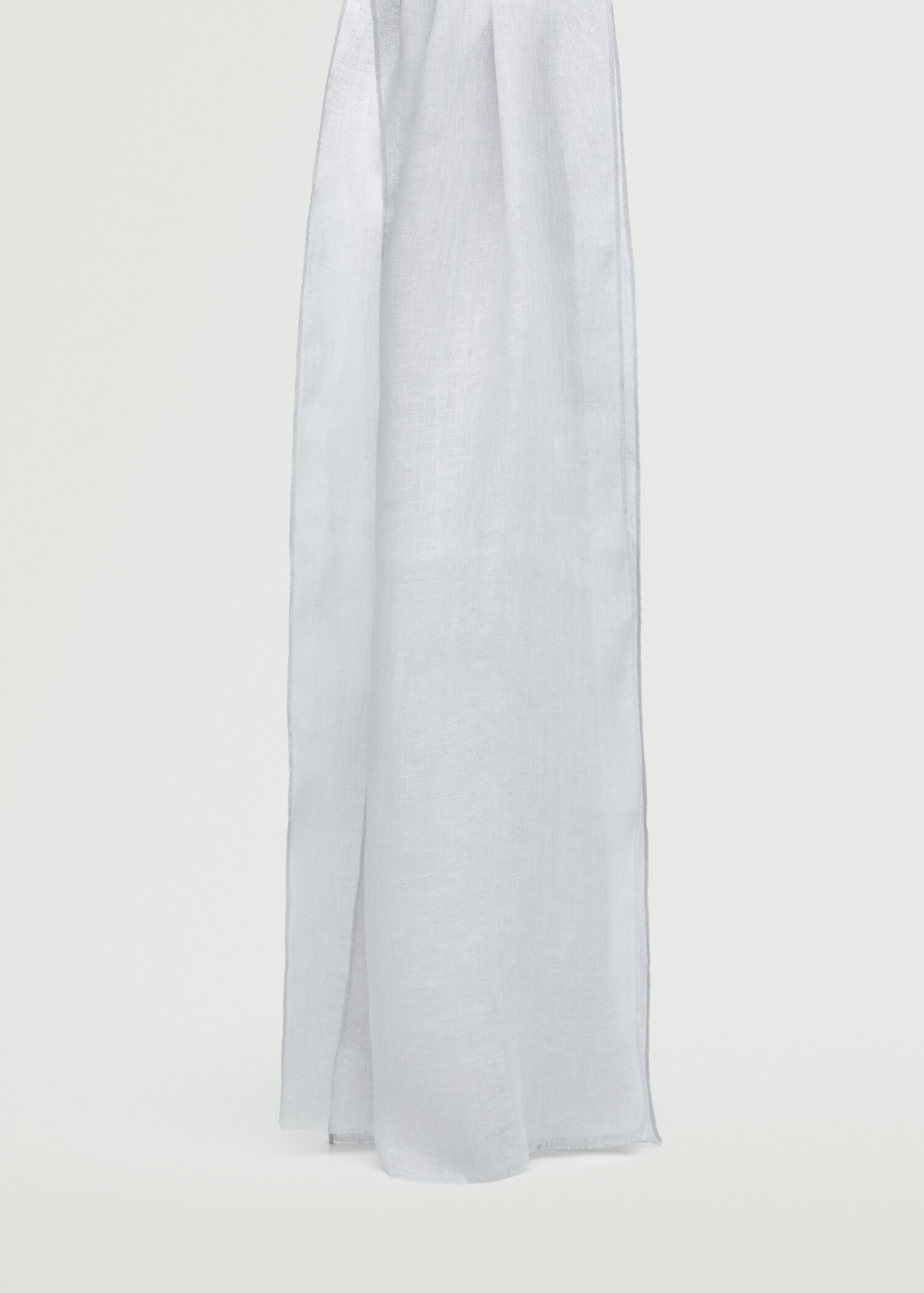 100% linen scarf - Details of the article 3
