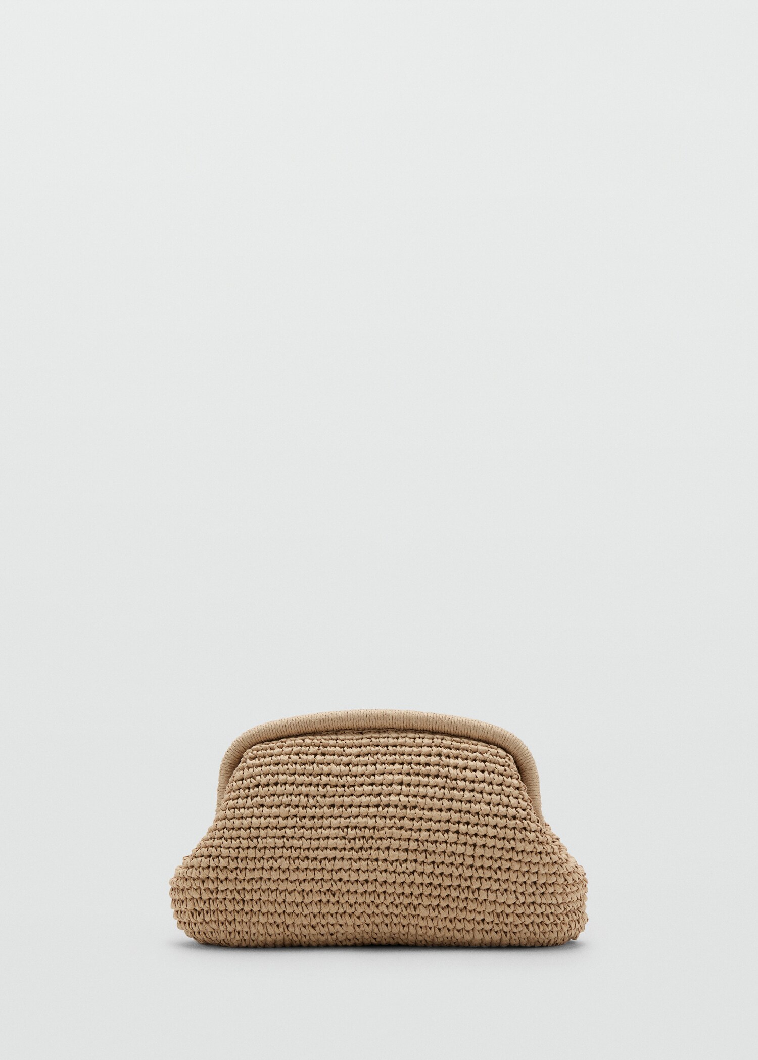 Natural fiber clutch bag - Article without model