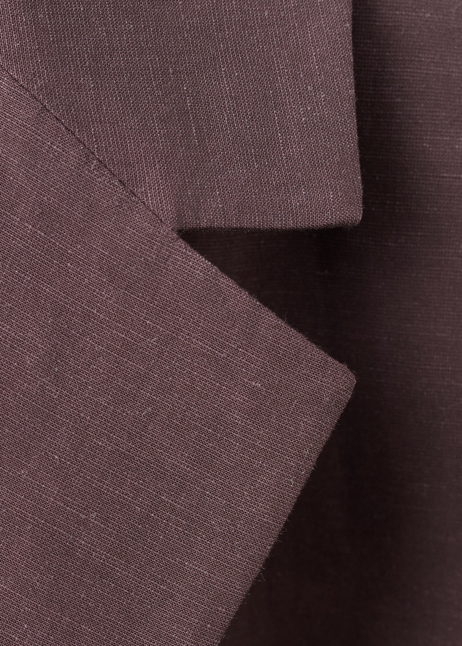Linen suit jacket with belt - Details of the article 8